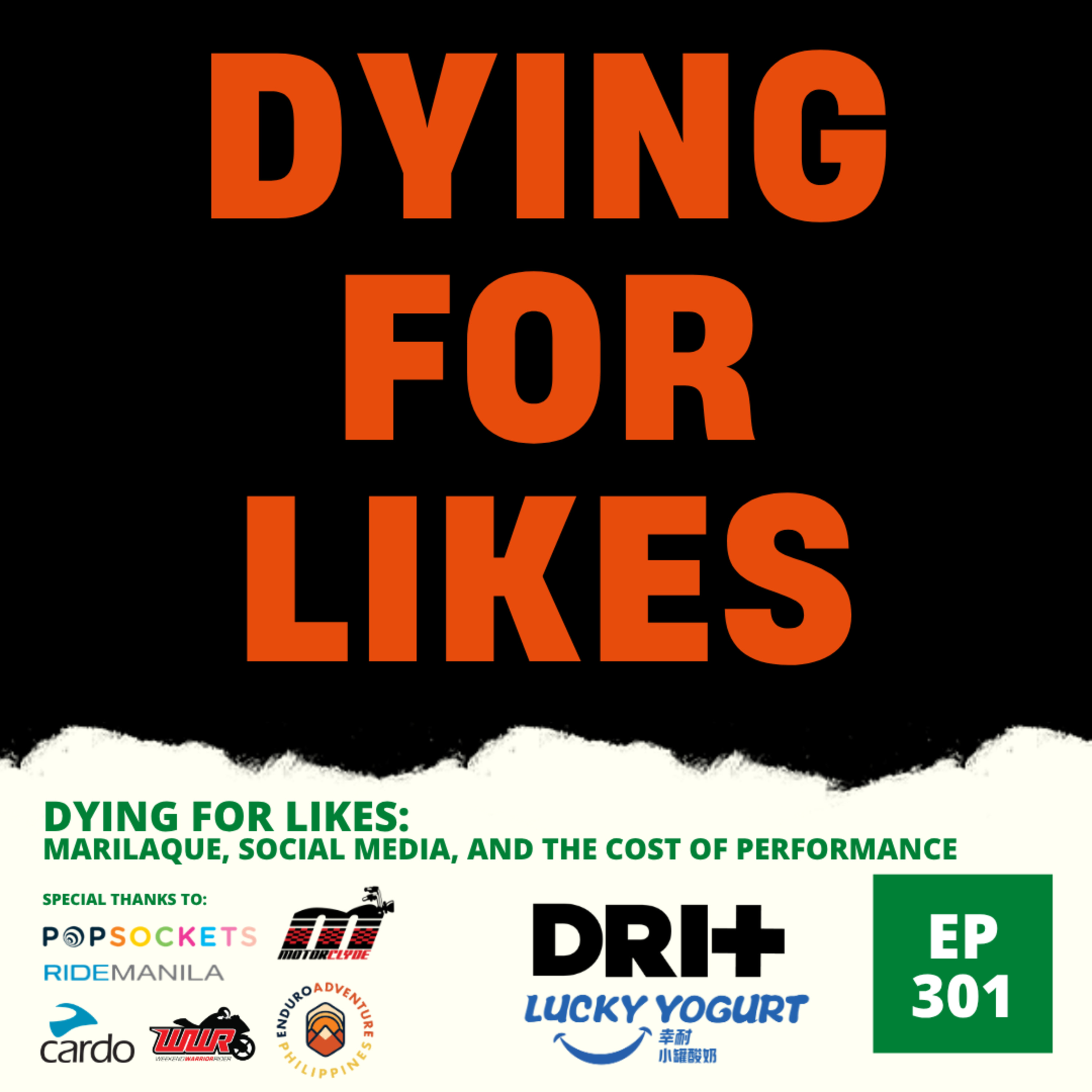 Ep. 301: DYING FOR LIKES episode artwork