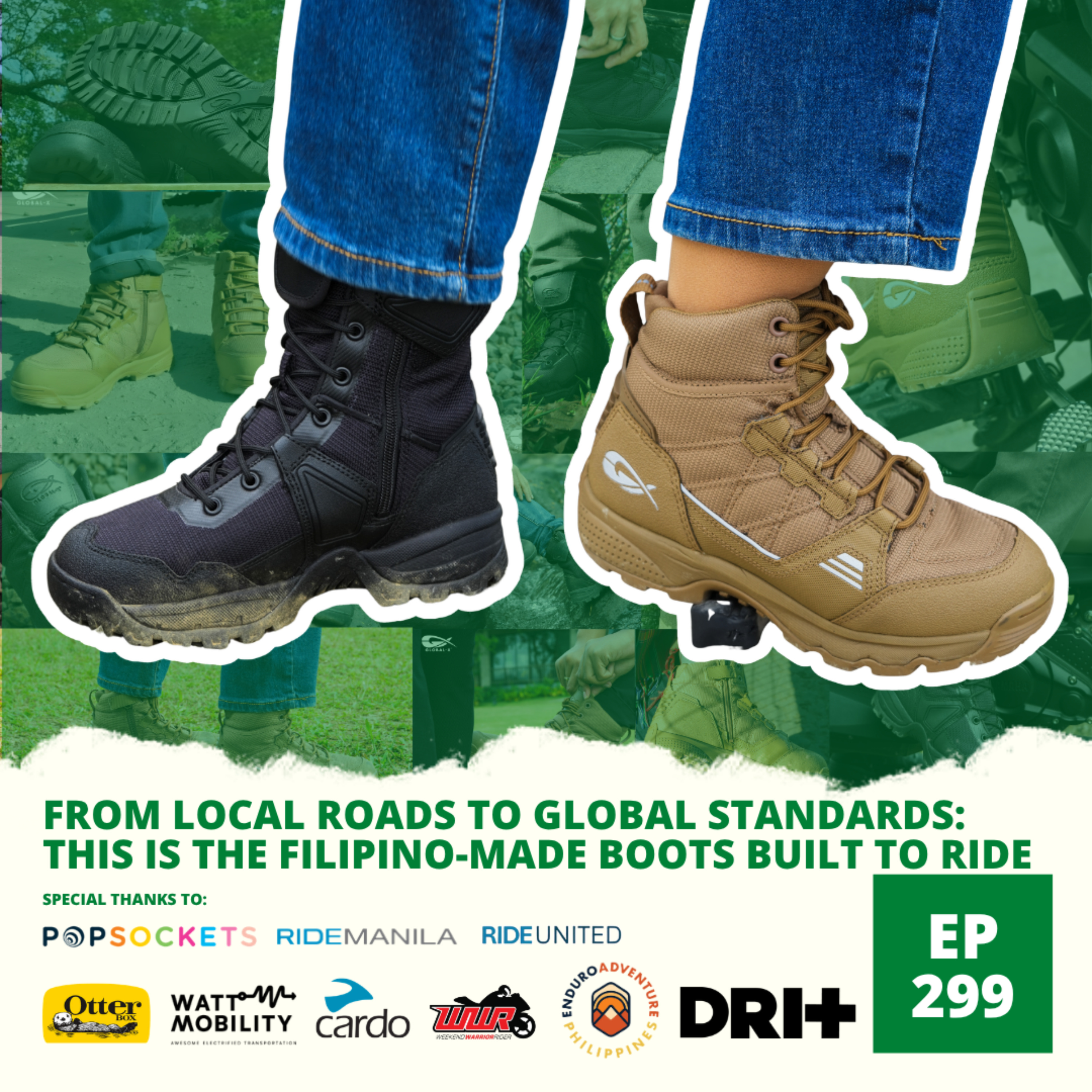 Ep. 299: From Local Roads to Global Standards: This is the Filipino-made Boots Built to Ride episode artwork