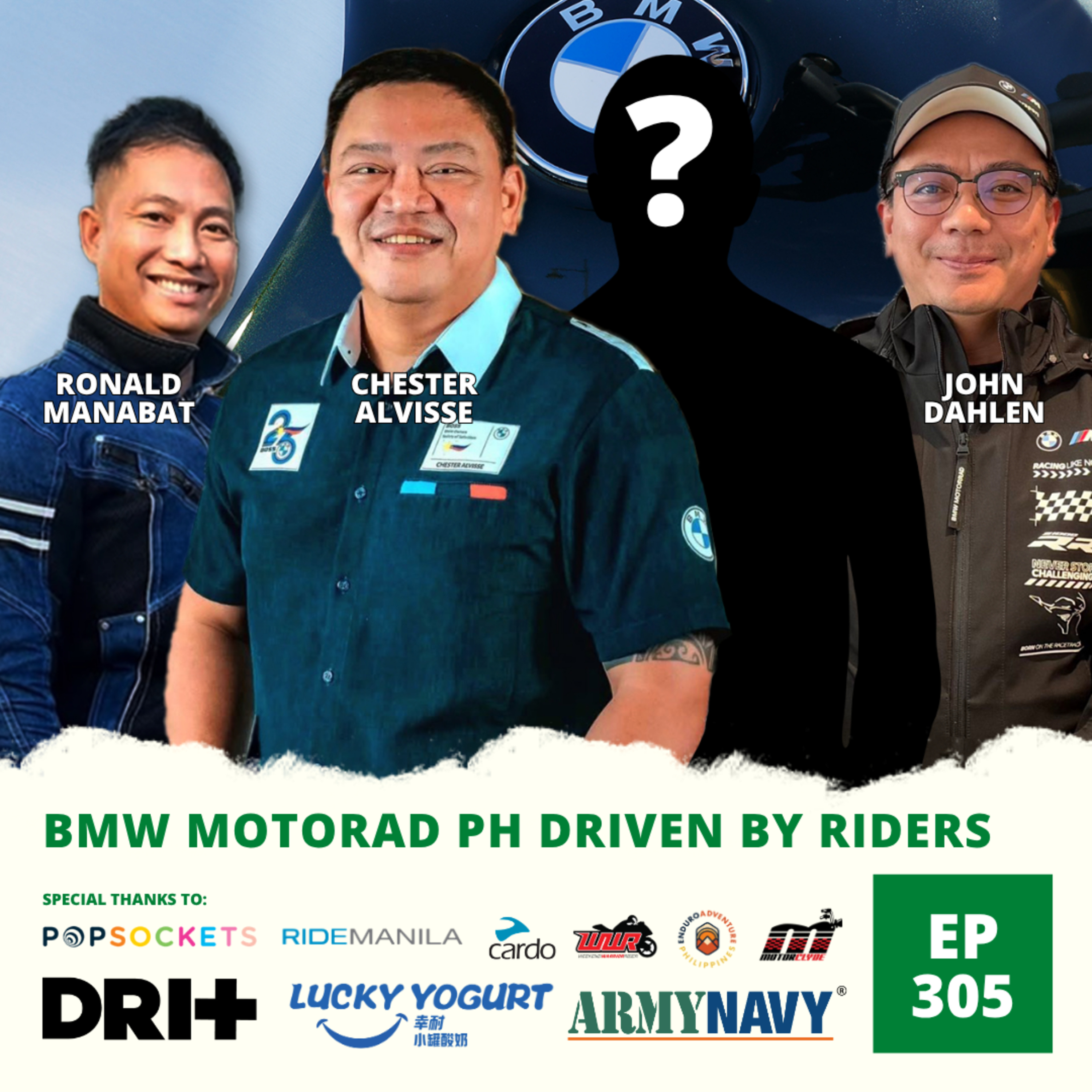 Ep. 305: BMW. Driven by Riders episode artwork