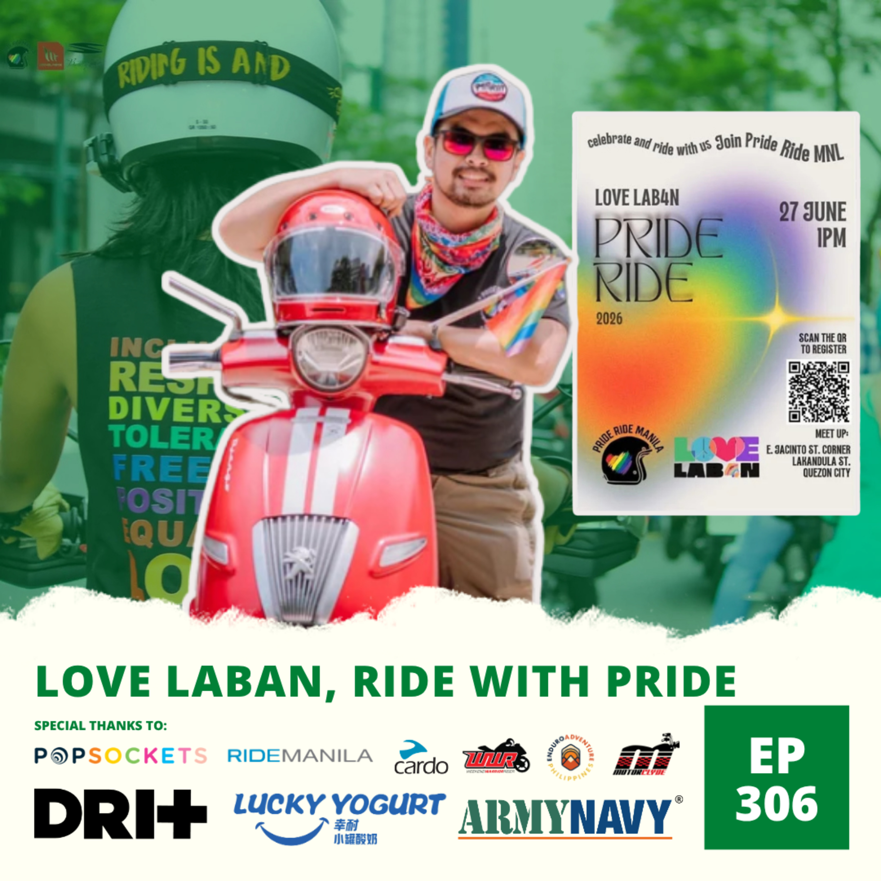 Ep. 306: Love Laban, Ride with Pride episode artwork