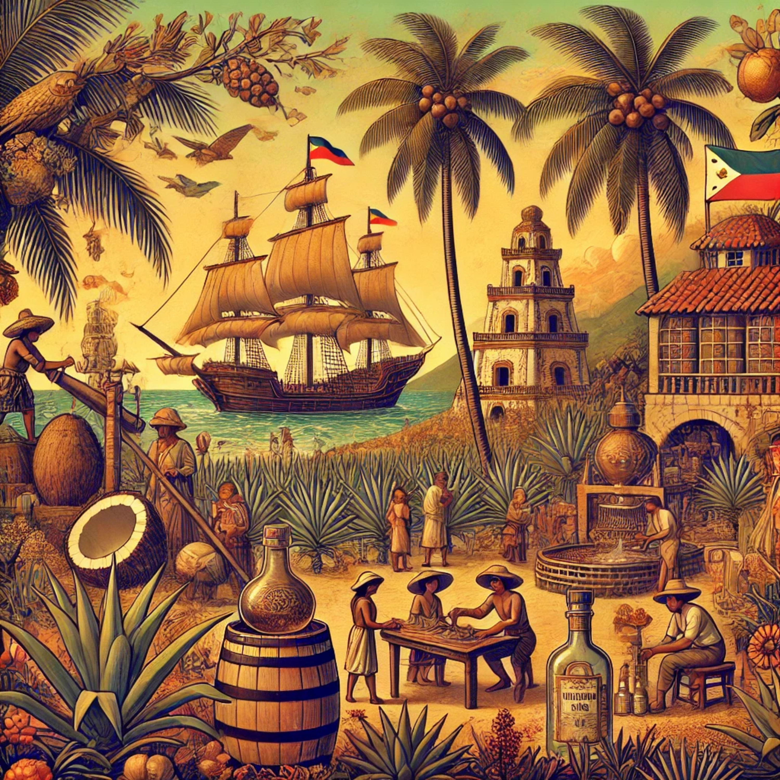 Episode 103: Mezcal to Manila, The Filipino Roots of Mexico’s Iconic Spirit” episode artwork