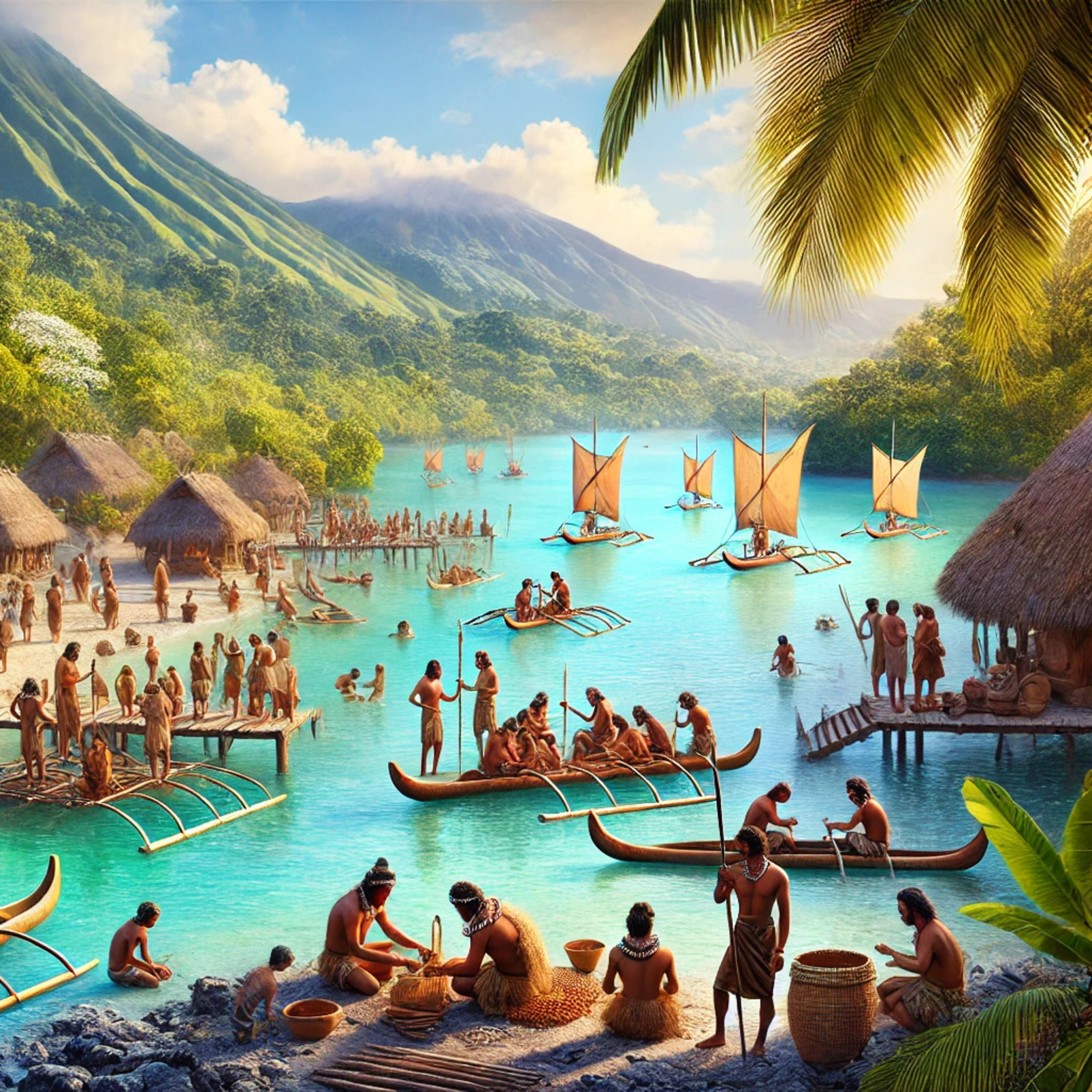 Episode 166: The Prehistory of Austronesian-Speaking Peoples episode artwork