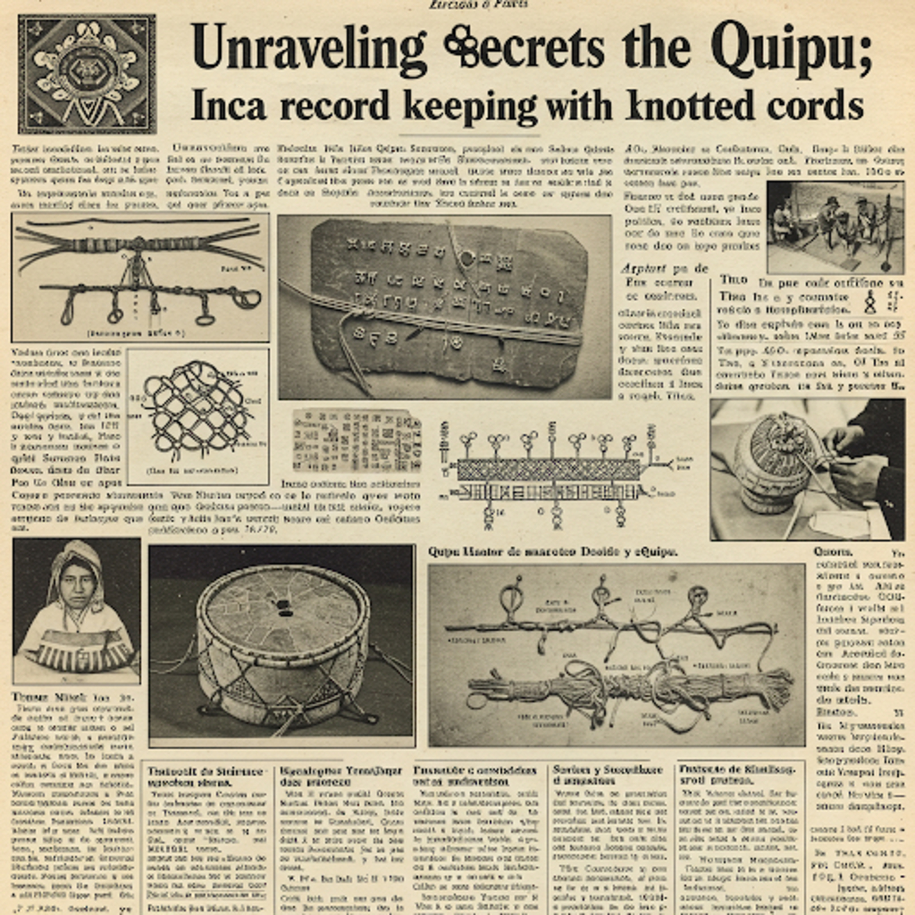 Wordless Writing of the Andes: Quipu more then just numerical data? episode artwork