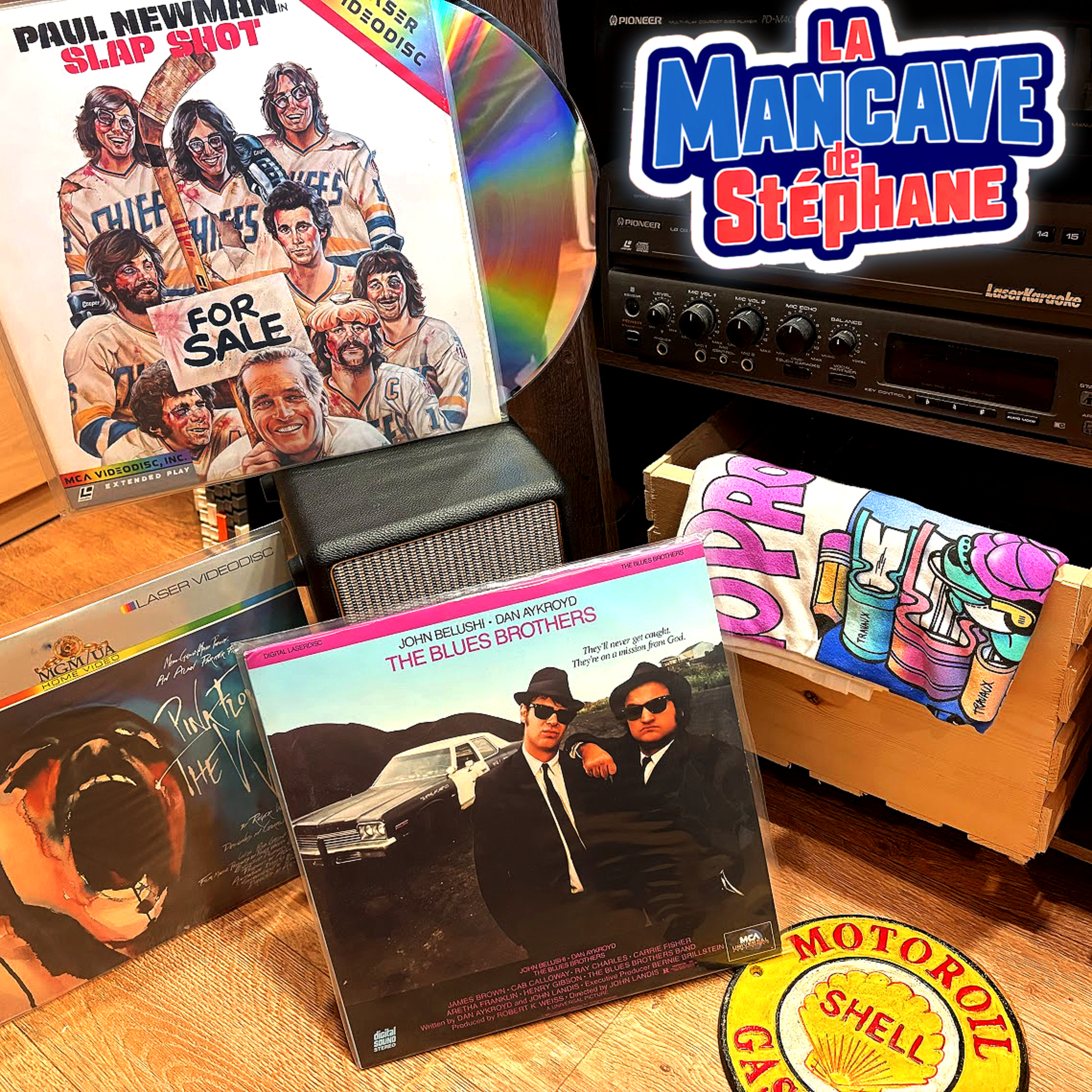 La ManCave de Stephane - Les LaserDisc (et par la bande, les Beta, VHS, DVD et Netflix) episode artwork