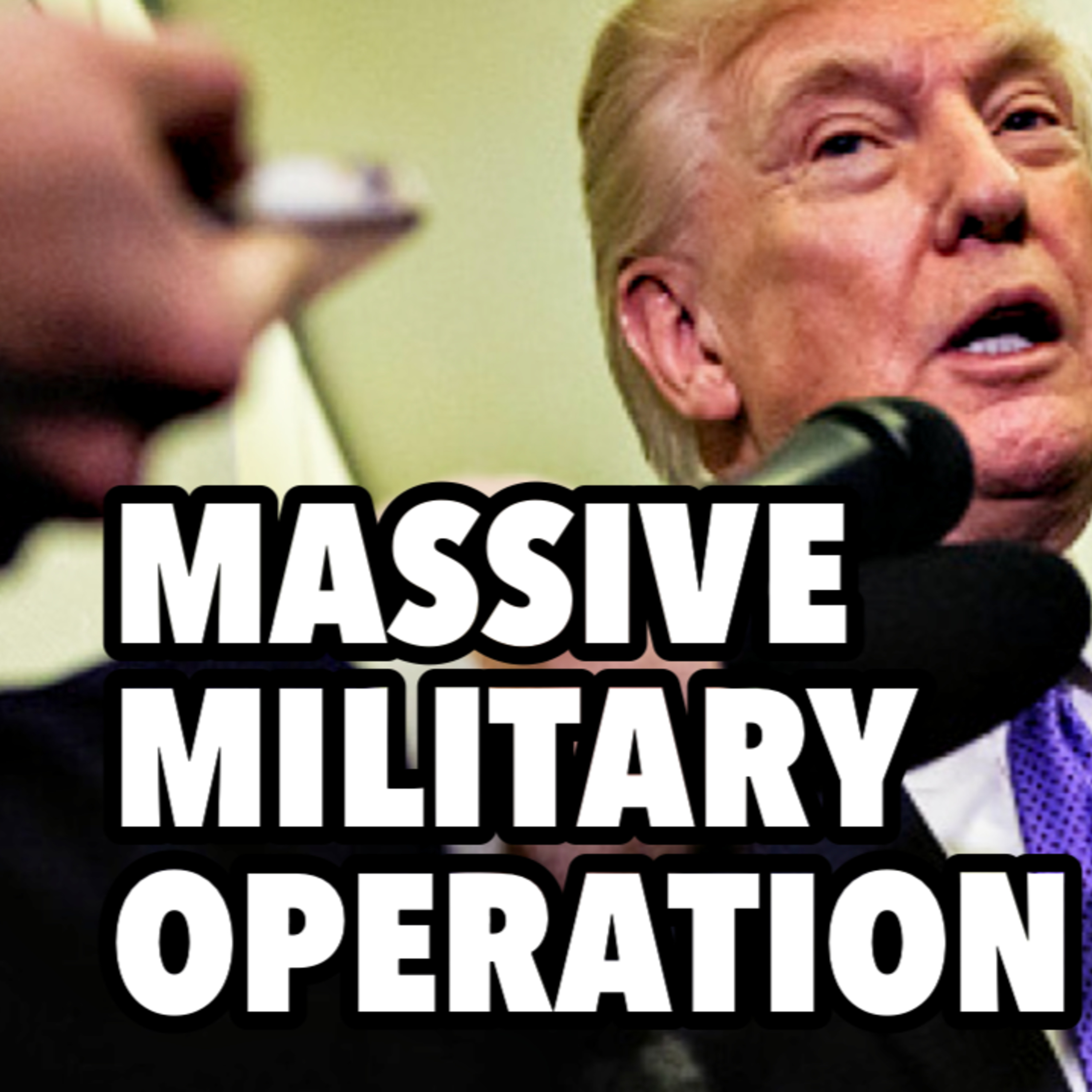 US massive military build up for regime change