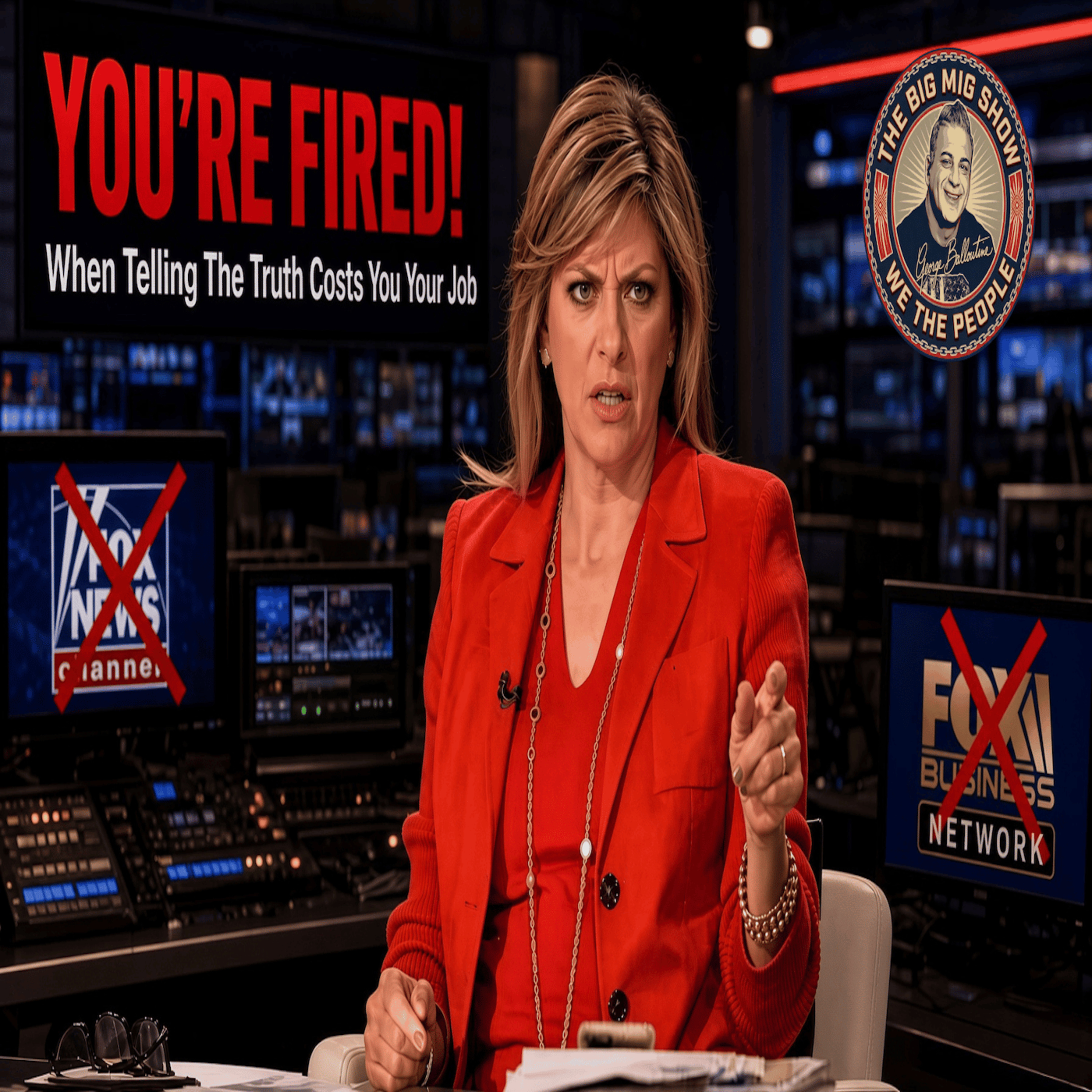 You’re Fired For Telling The Truth, Maria Bartiromo |EP923 episode artwork