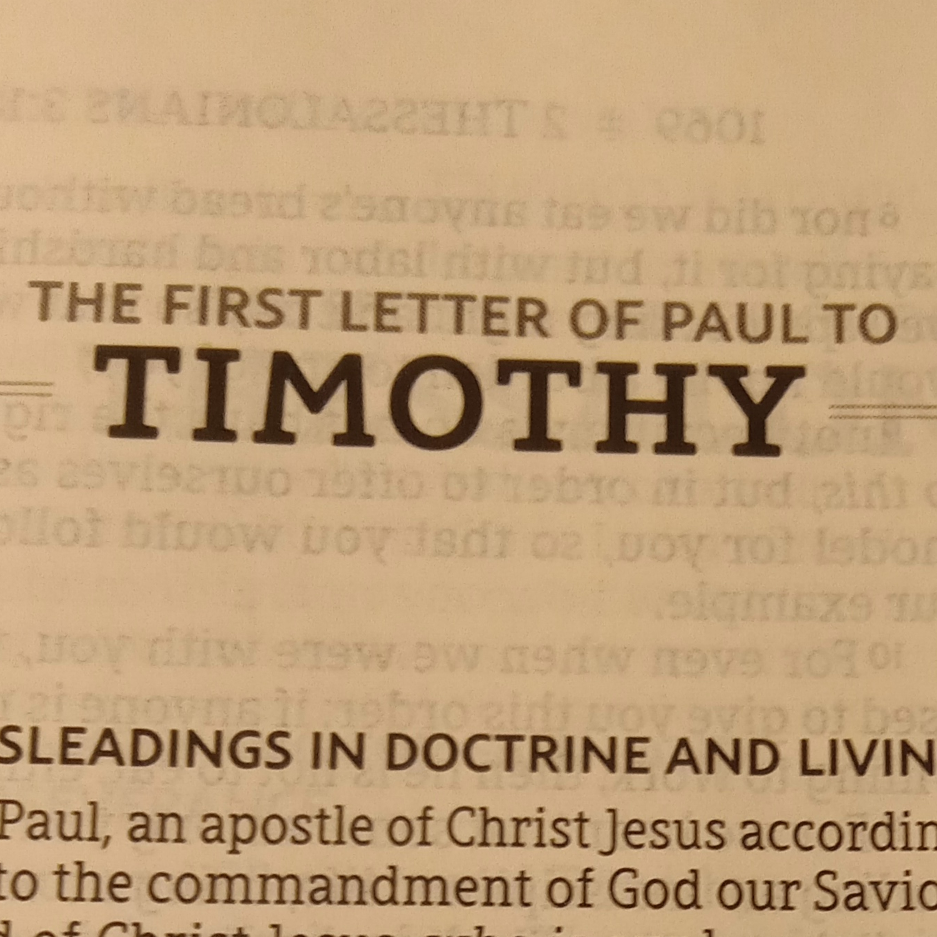 17. 1 Timothy 2 episode artwork