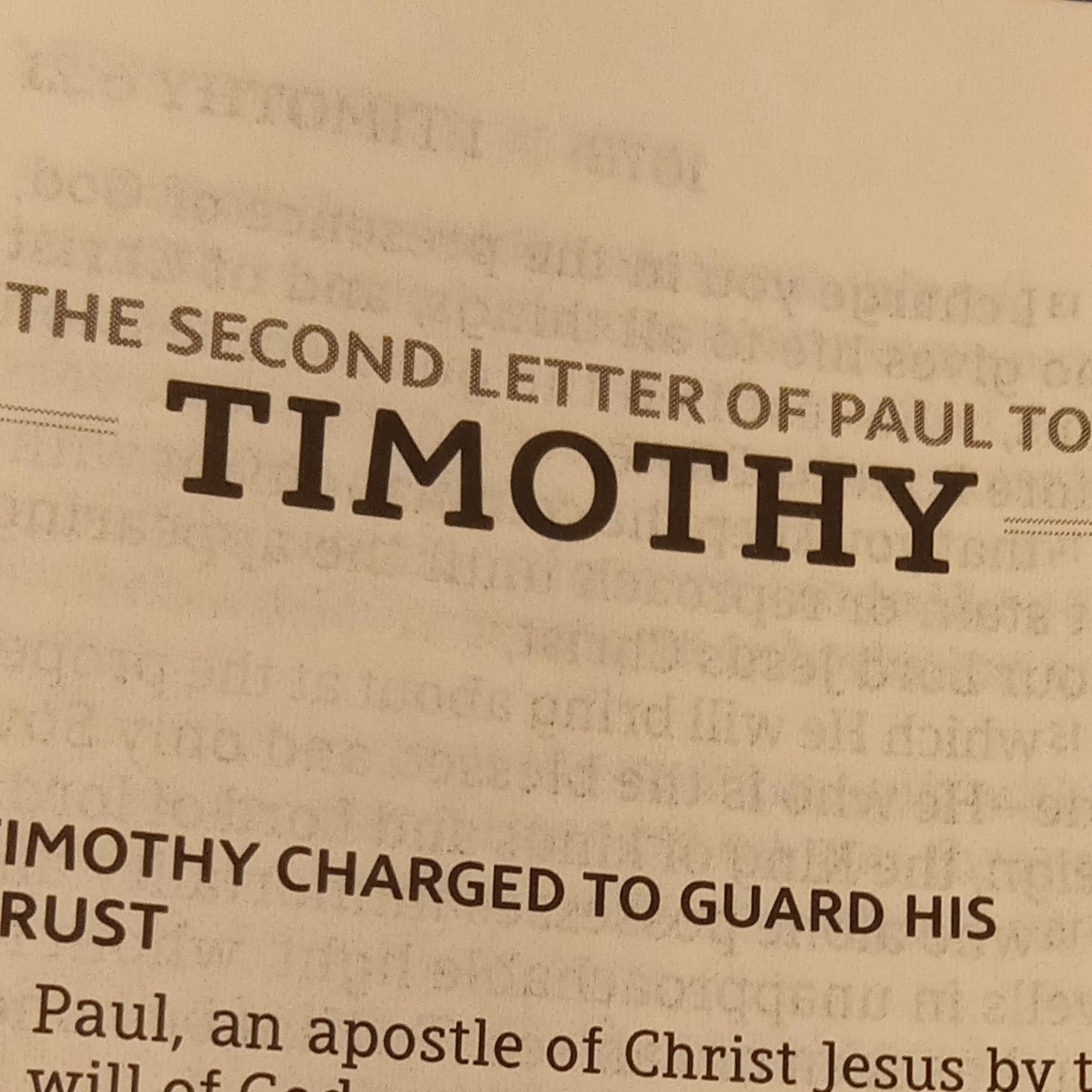 22. 2 Timothy 1 episode artwork