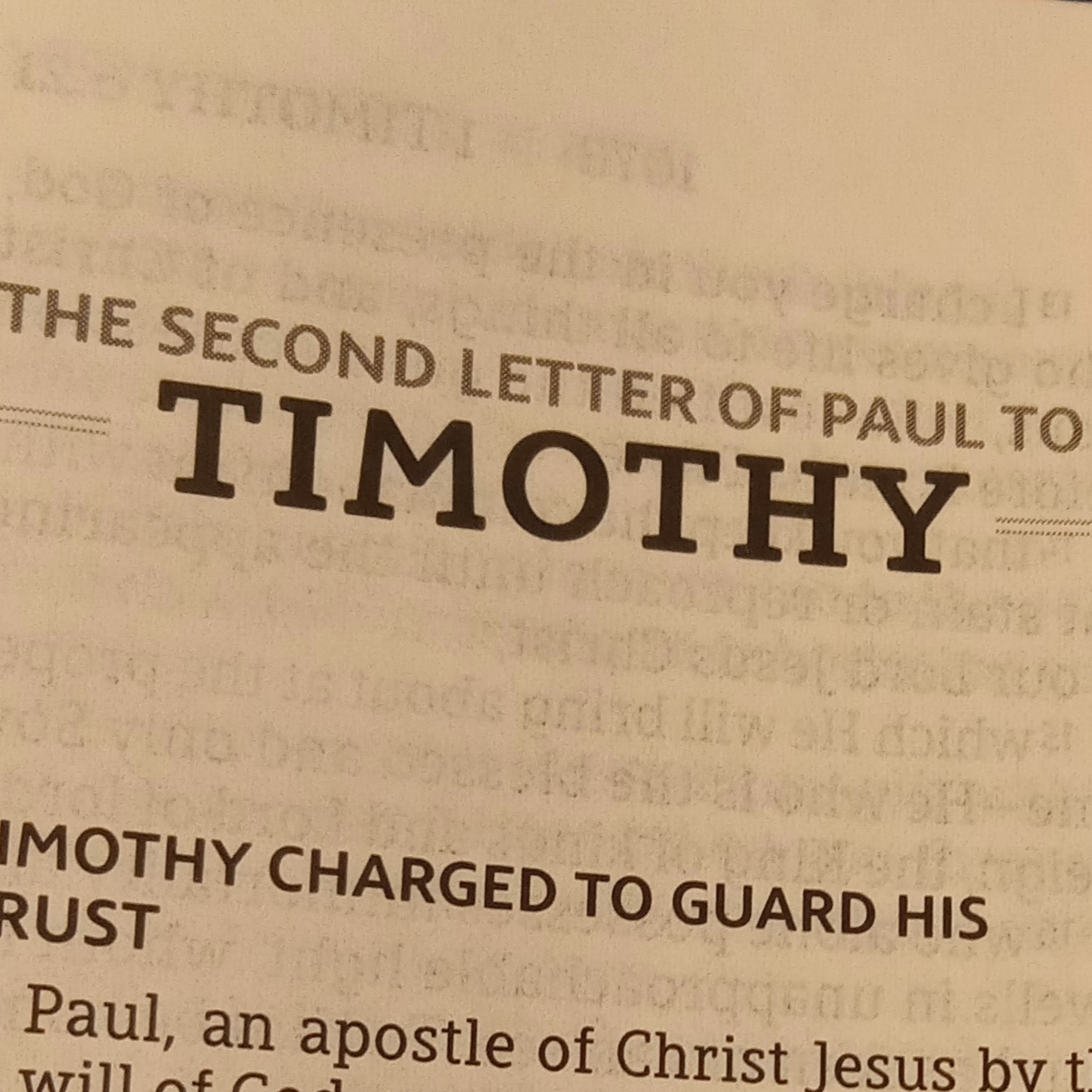 25. 2 Timothy 4 episode artwork