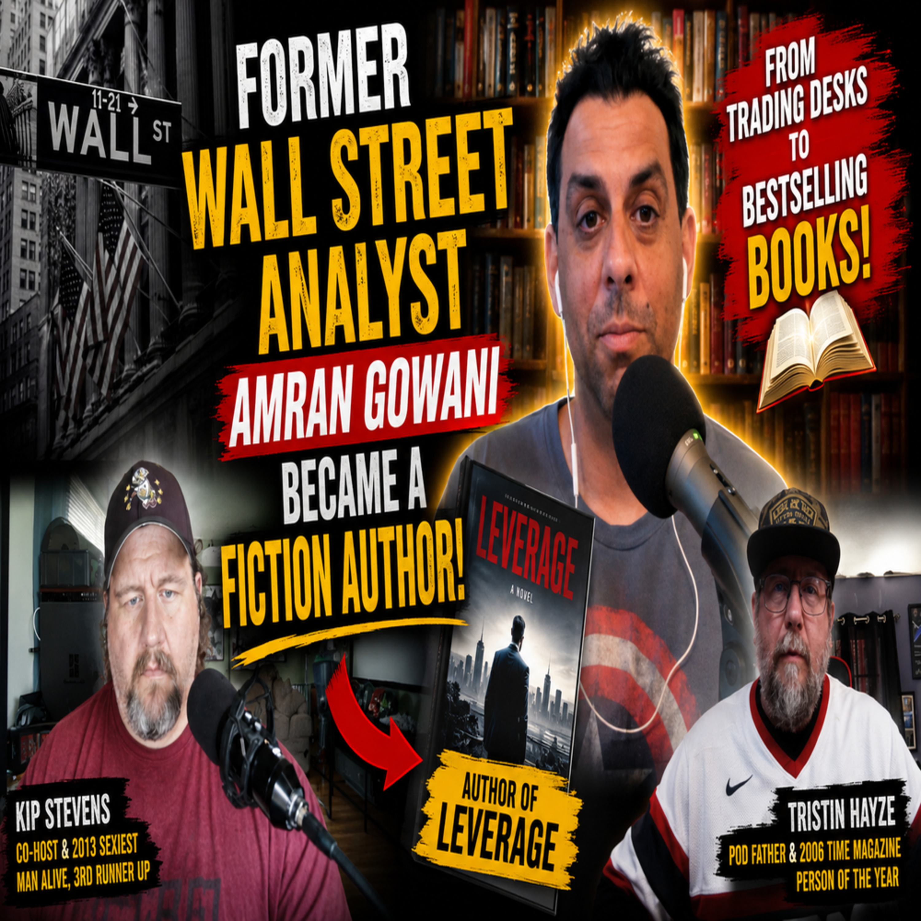 #23 - Wallstreet Analyst & Author: Amran Gowani episode artwork