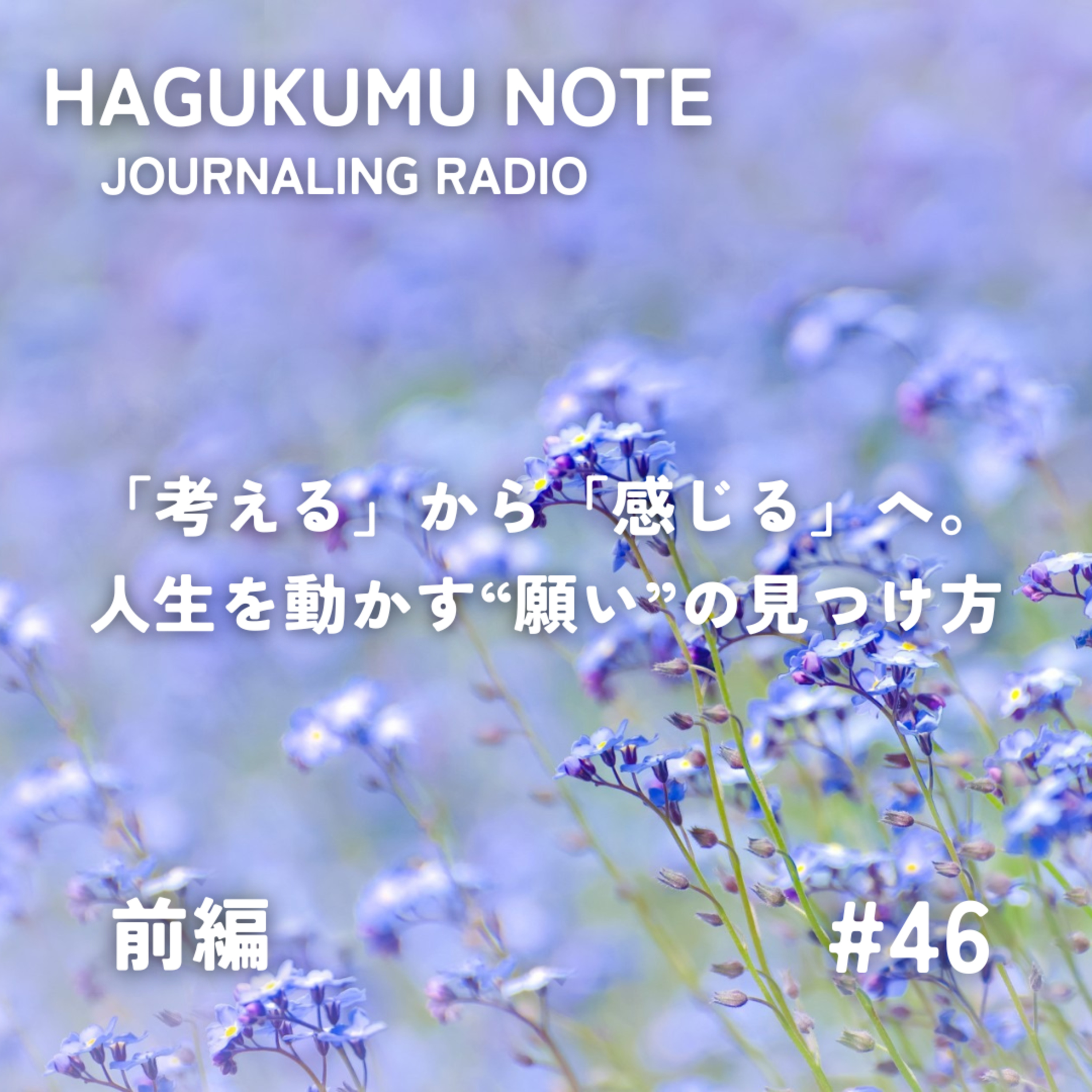 「考える」から「感じる」へ。人生を動かす“願い”の見つけ方 前編　#46 episode artwork