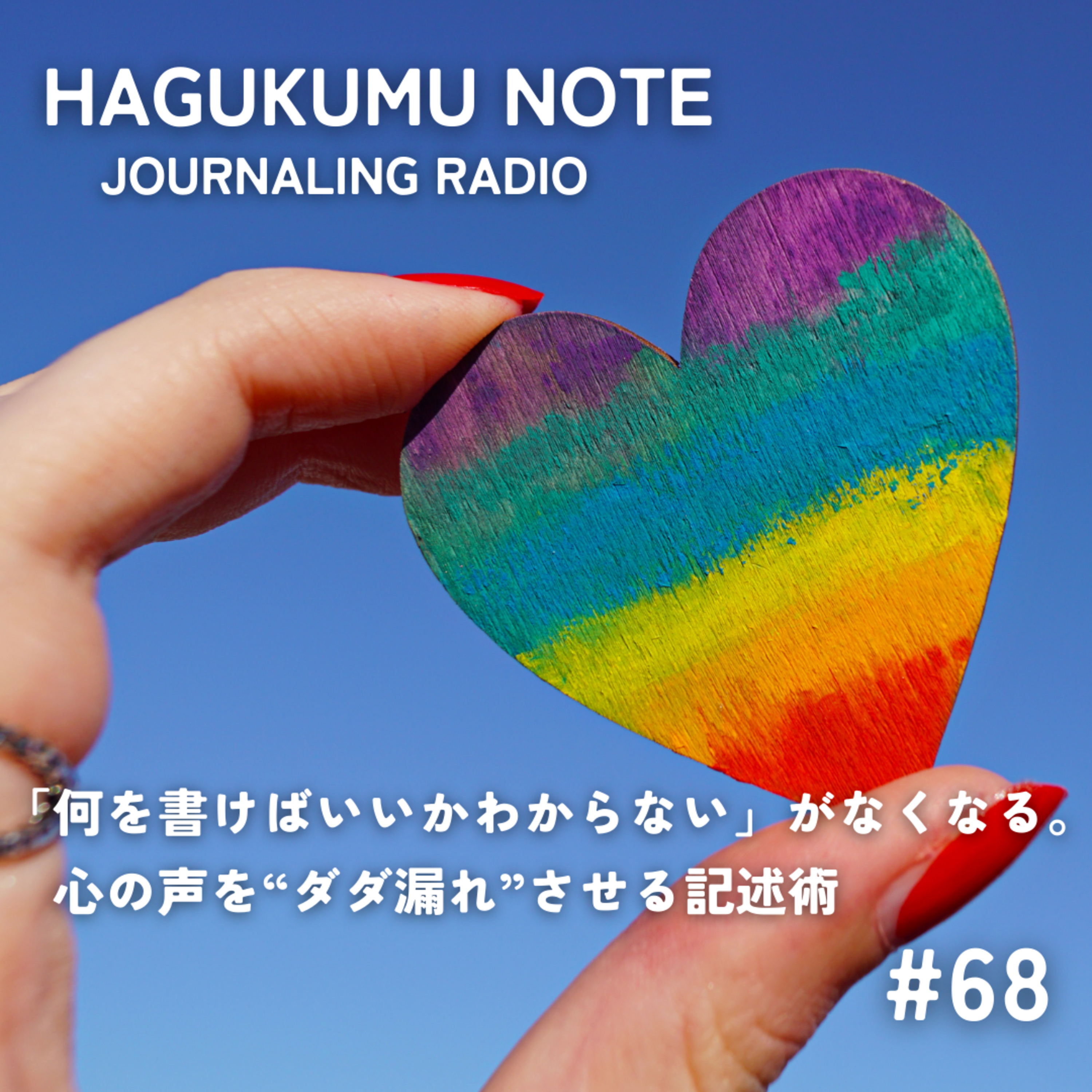 「何を書けばいいかわからない」がなくなる。心の声を“ダダ漏れ”させる記述術 #68 episode artwork