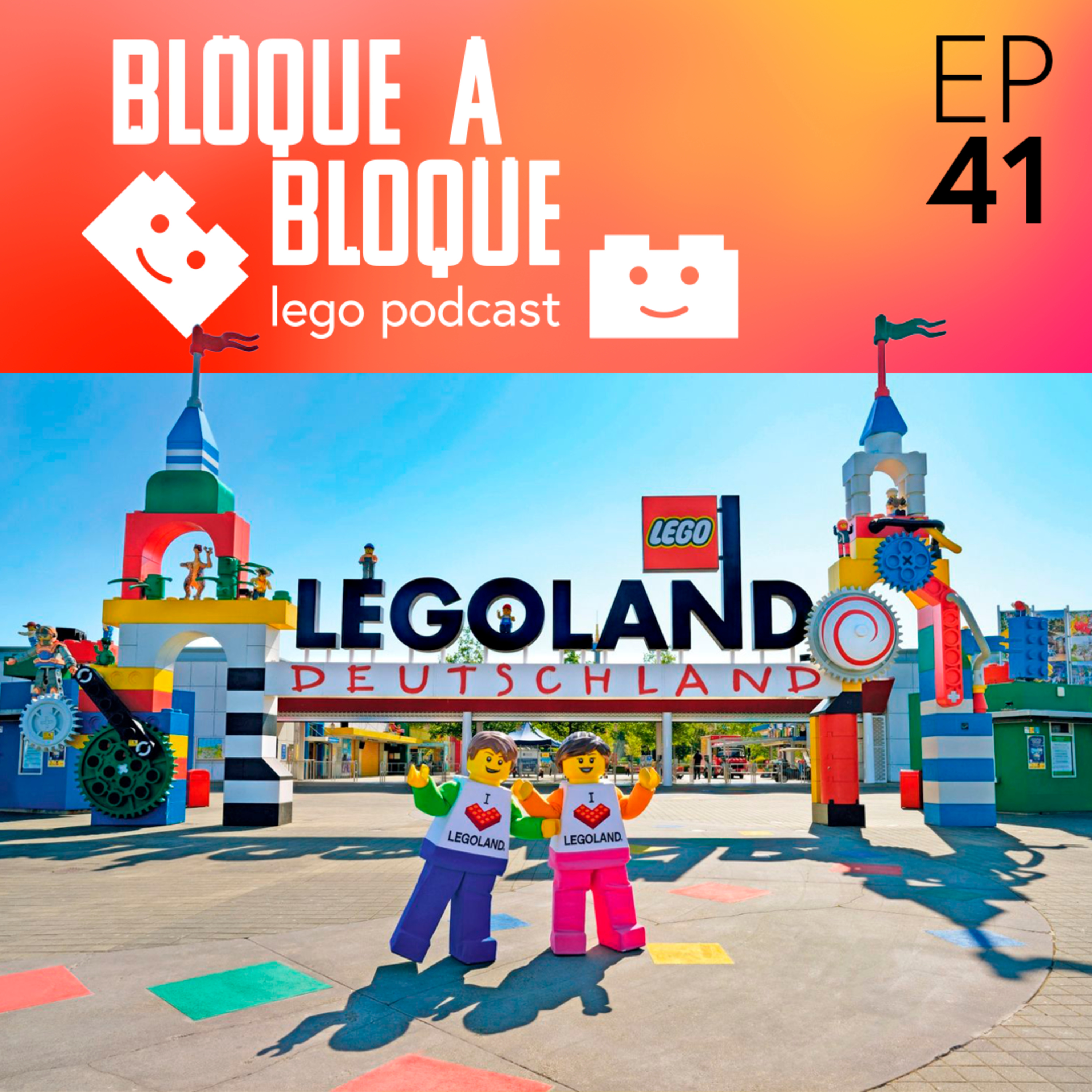 Portada de Bloque a Bloque LEGO Podcast