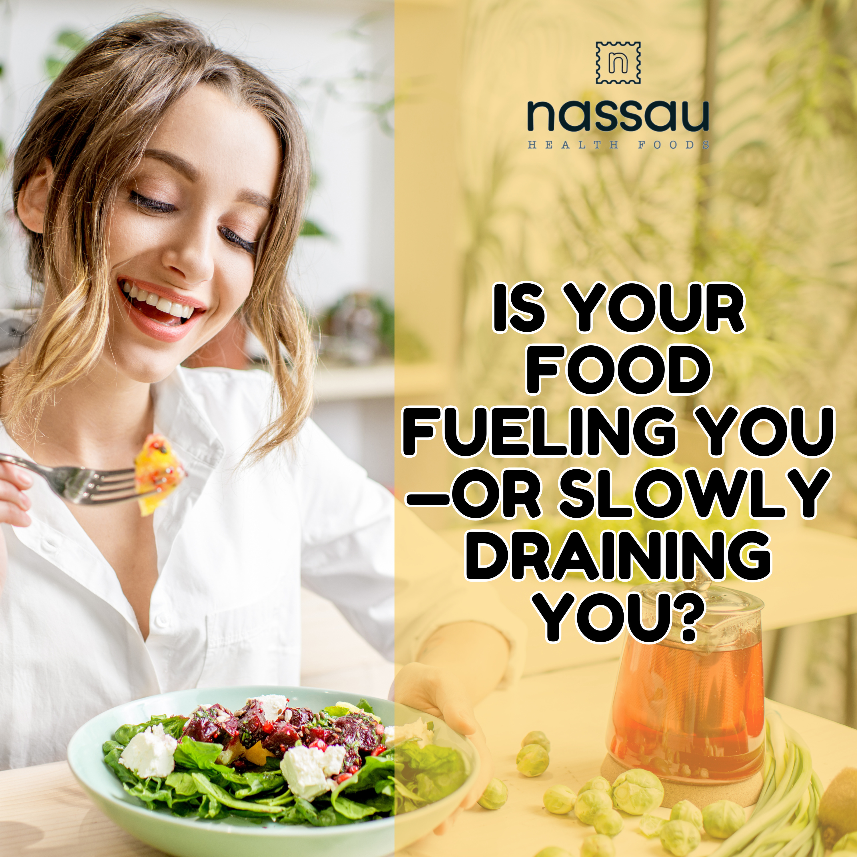 EP 25: Is Your Food Fueling You—or Slowly Draining You? episode artwork