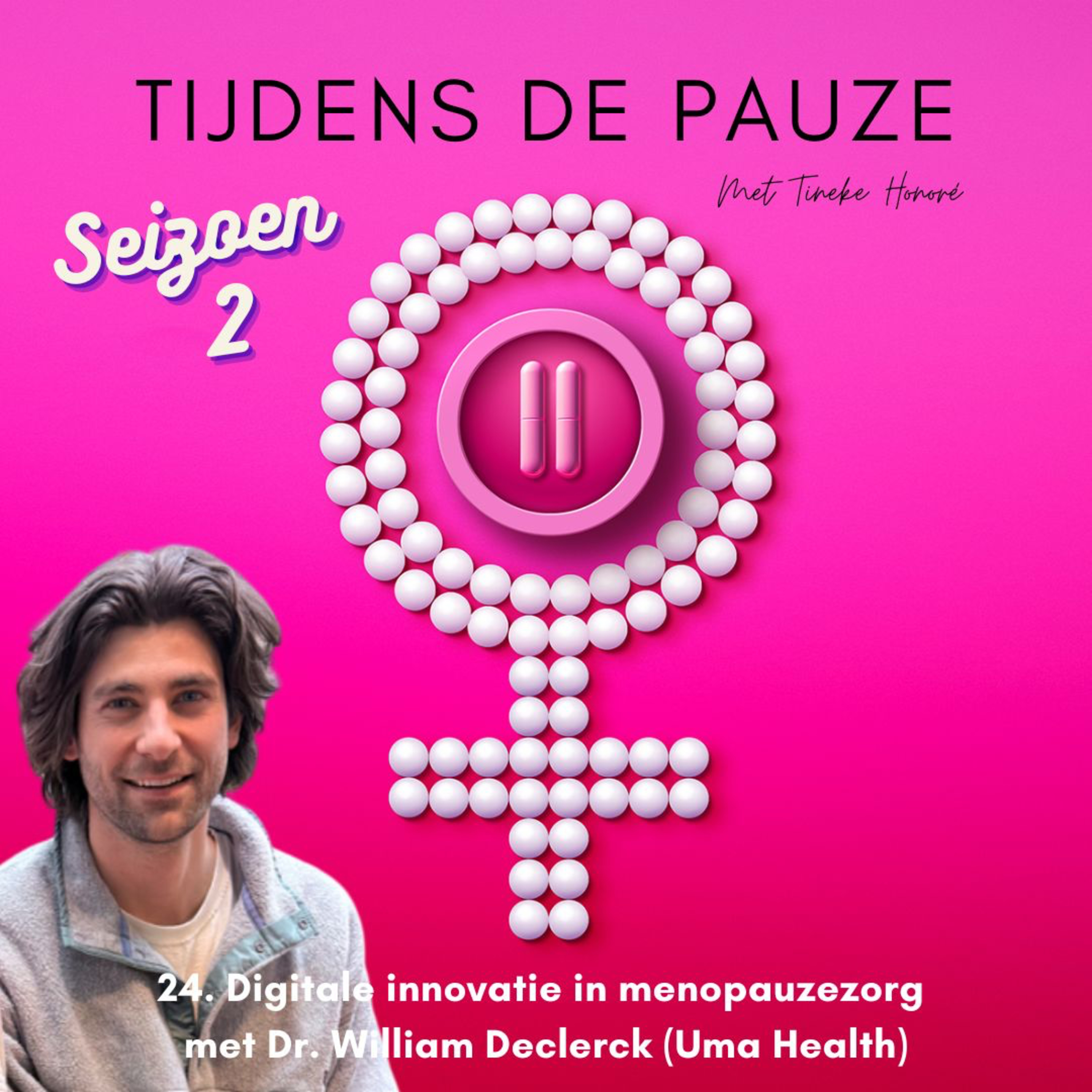 24. De "crack in the system" van de geneeskunde - William Declerck (Uma Health) over digitale menopauzezorg episode artwork