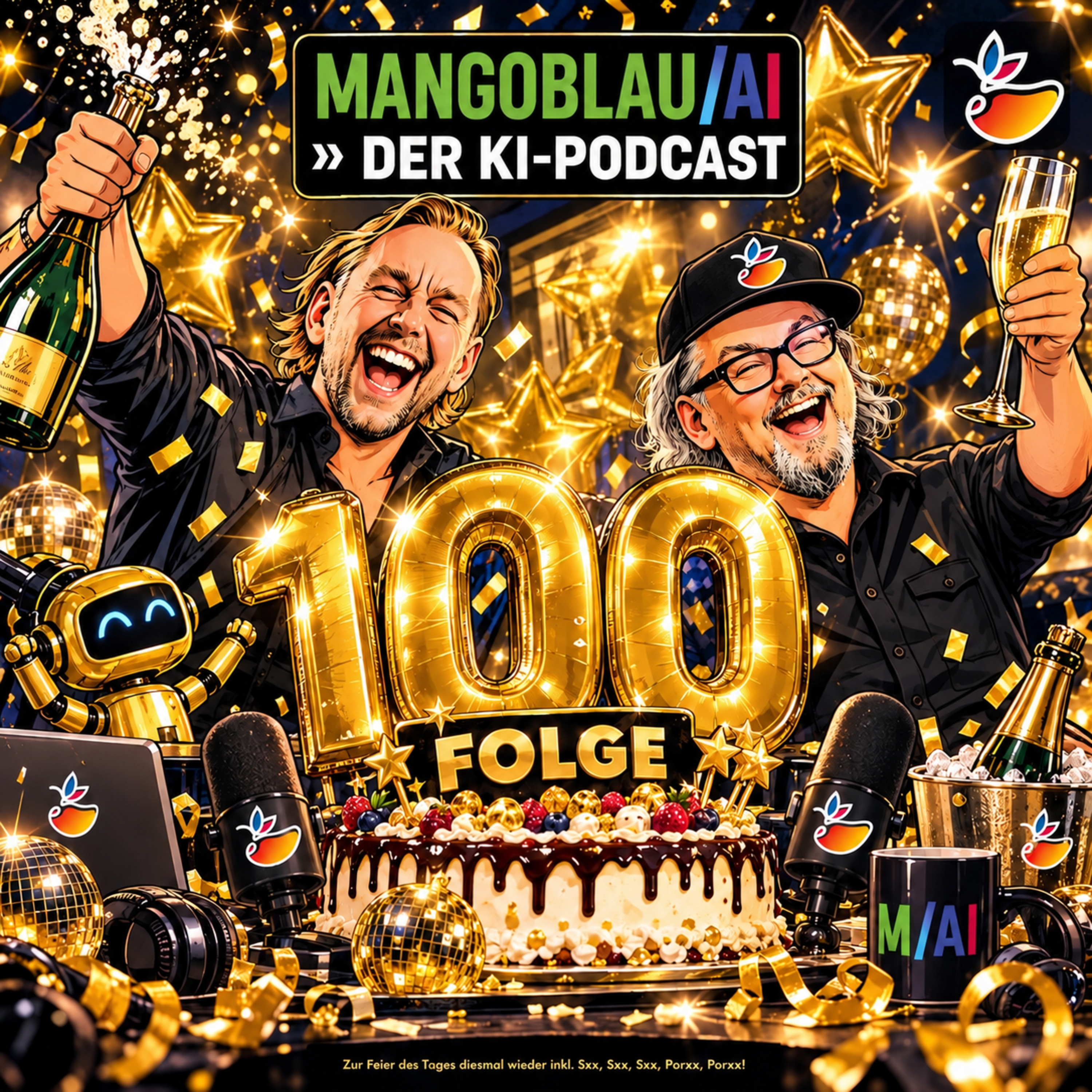 Cover: 100 Folgen MANGOBLAU/AI – war’s das oder geht es weiter?
