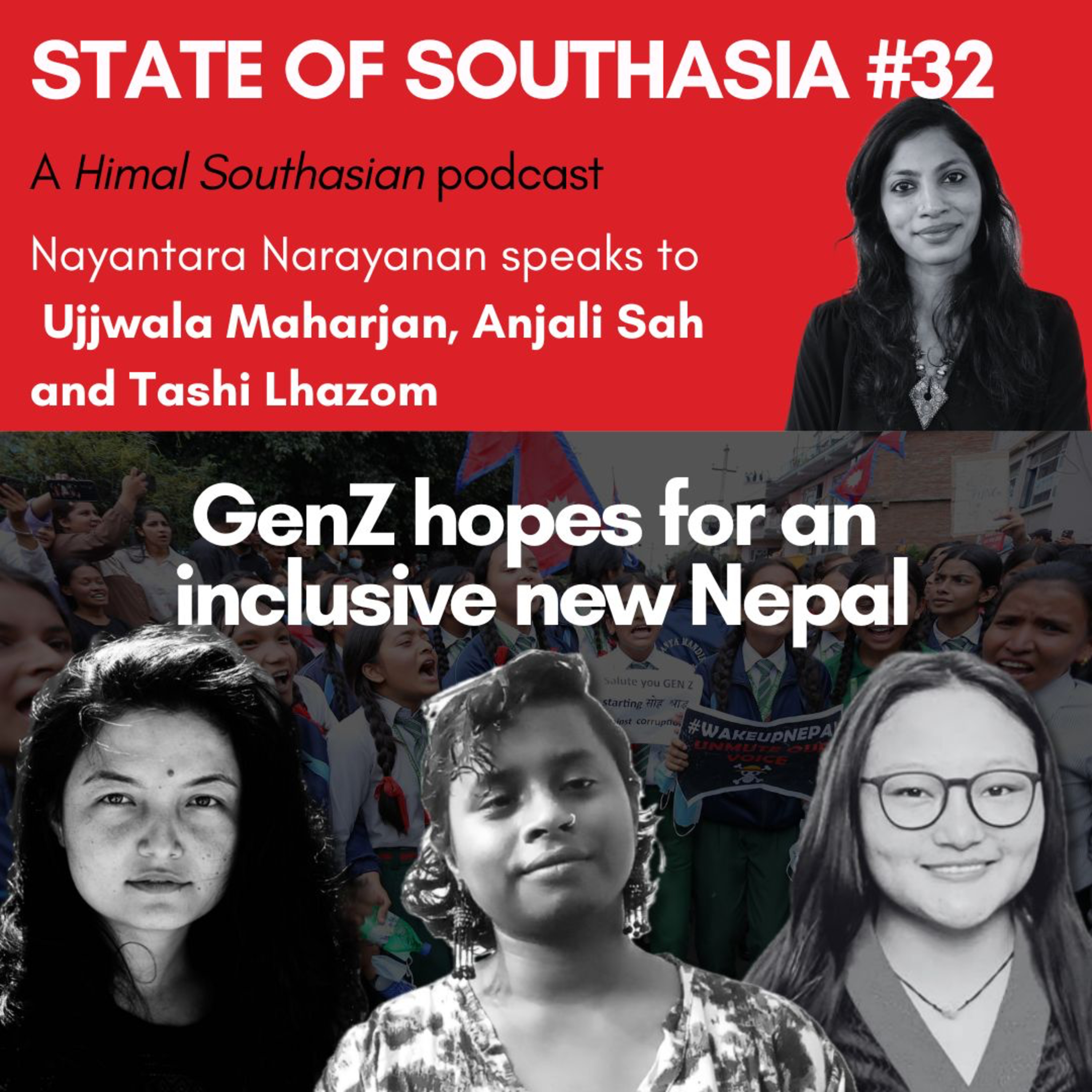 GenZ hopes for an inclusive new Nepal: State of Southasia #32 episode artwork