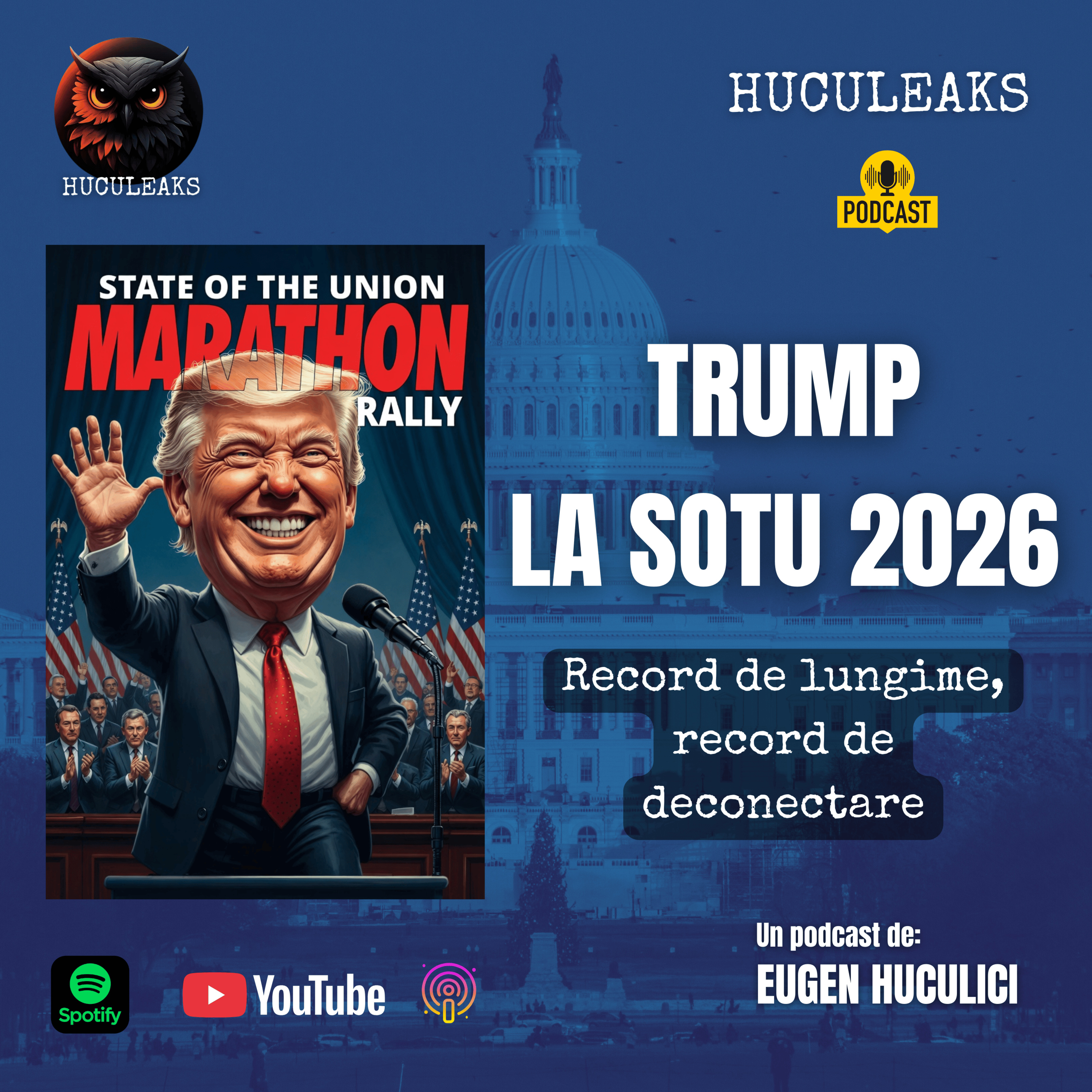 Trump la SOTU 2026: Record de lungime, record de deconectare episode artwork