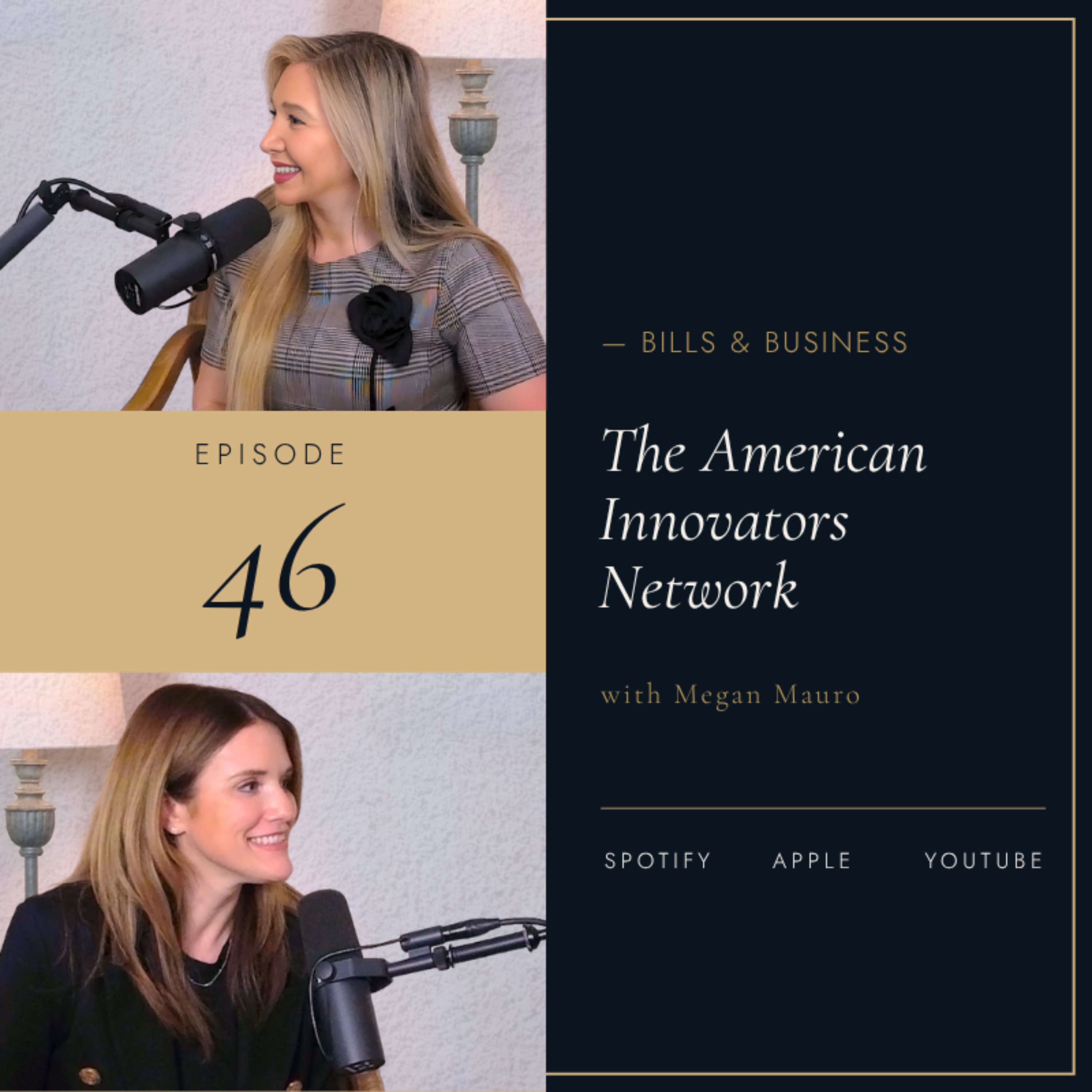 #46 - The American Innovators Network with Megan Mauro episode artwork