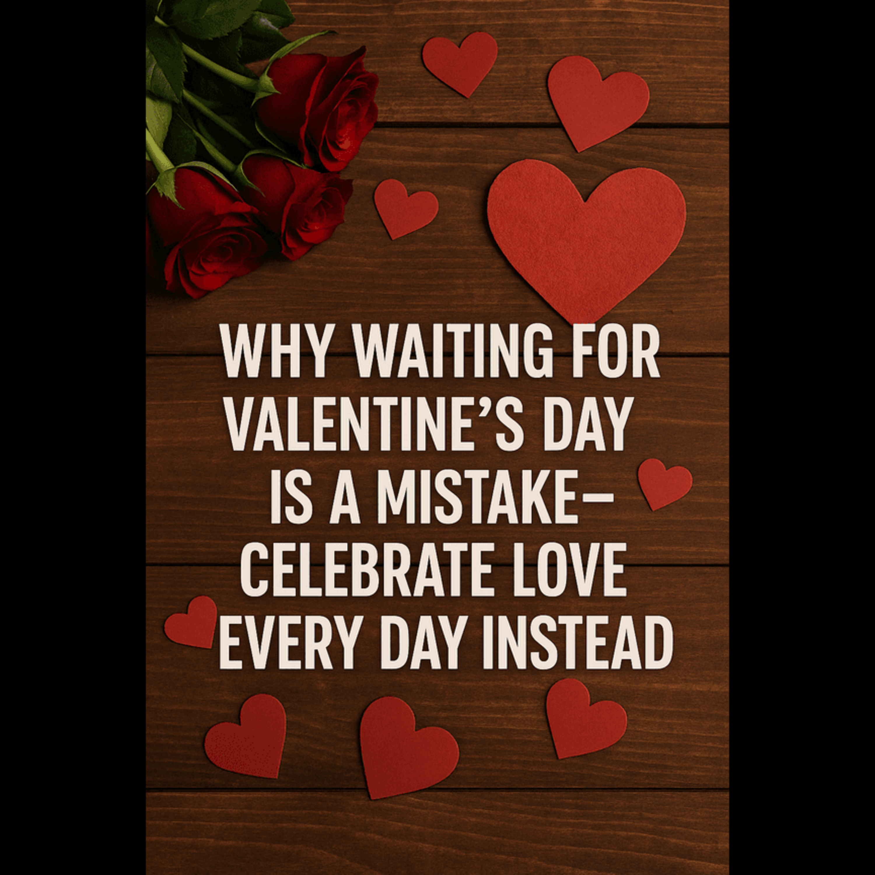 ❤️Why Waiting for Valentine’s Day Is a Mistake—Celebrate Love Every Day Instead