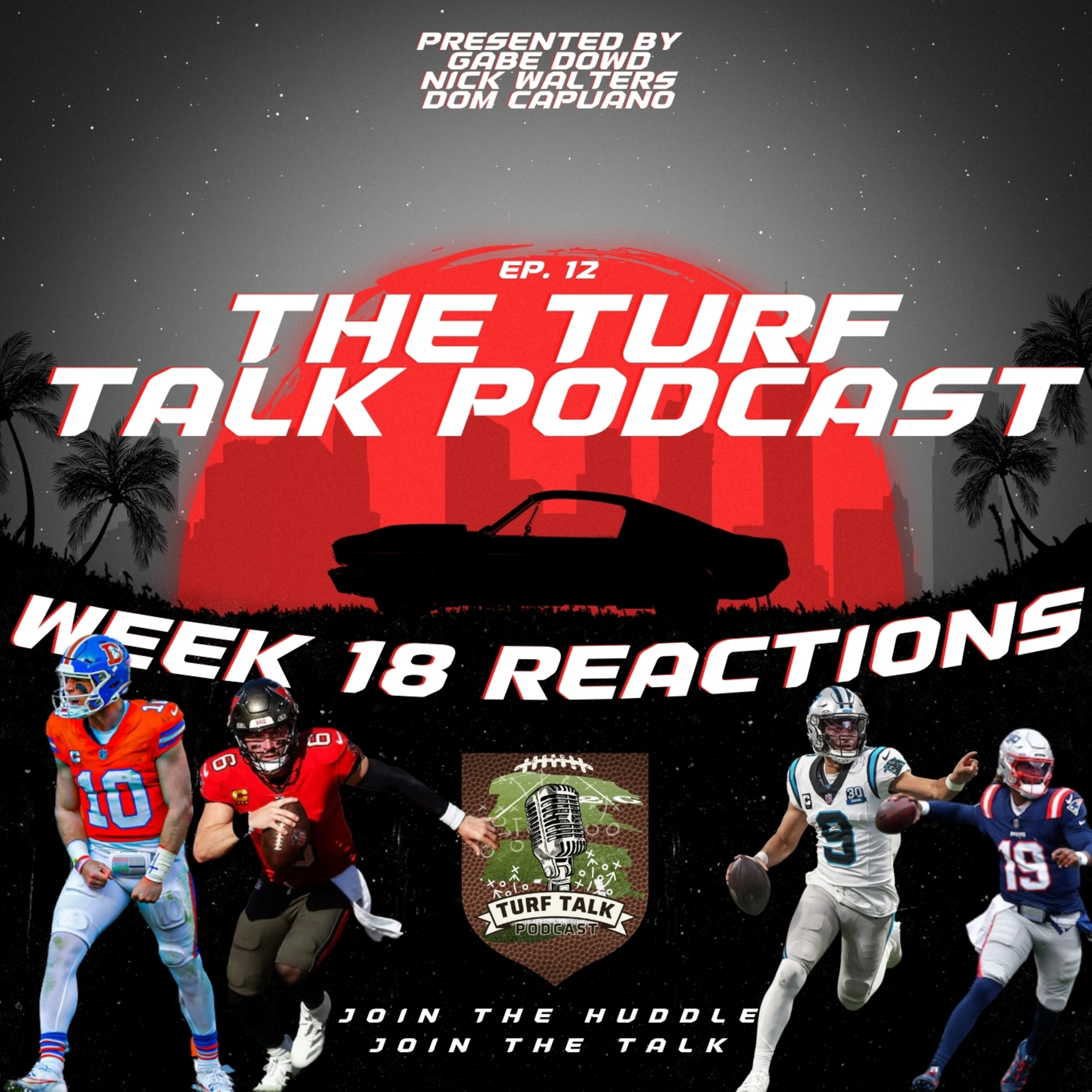 Episode 12 | Week 18 Reactions, Head Coach Firings, and Playoff Trivia!!! episode artwork
