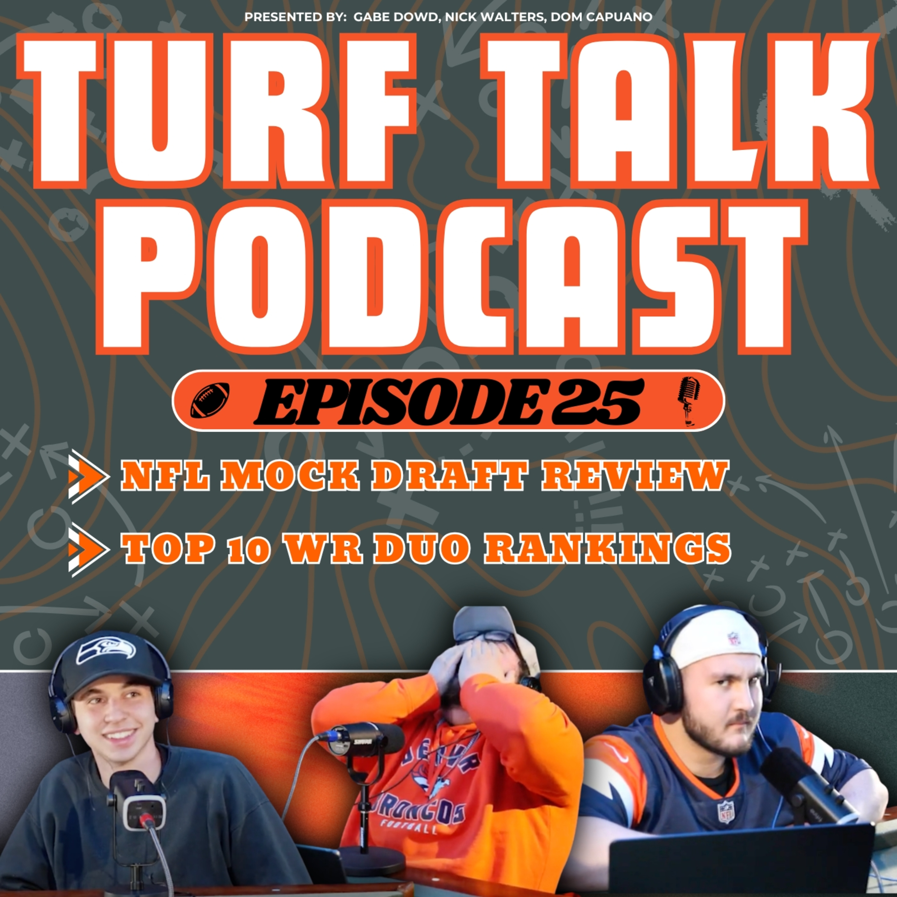 Episode 25 | Top 10 WR Tandems, Gauntlet Questionnaire, & Daniel Jeremiah’s Mock Draft 3.0 Review episode artwork