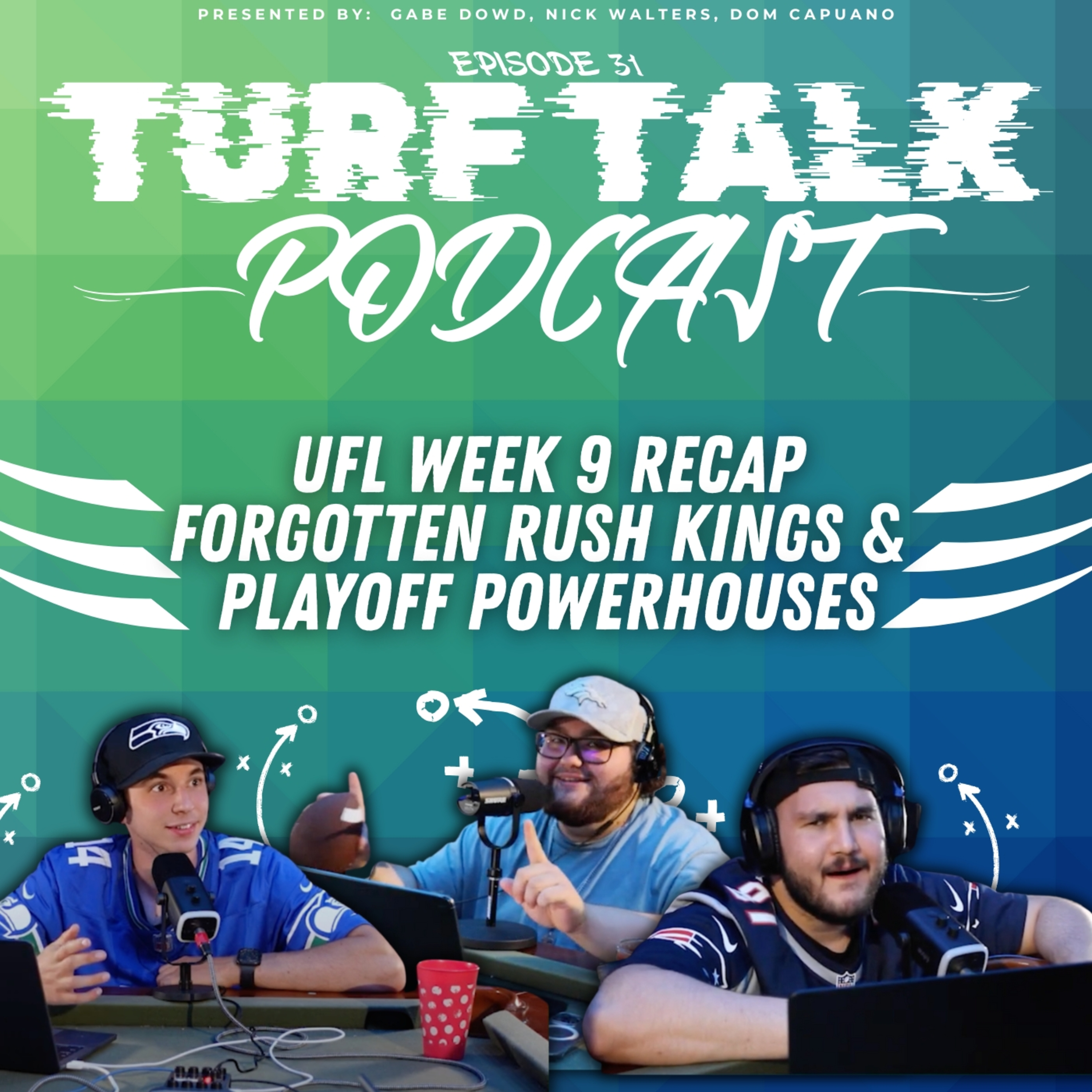 Episode 32 | UFL Week 9 Recap, Forgotten Rush Kings & Playoff Powerhouses episode artwork