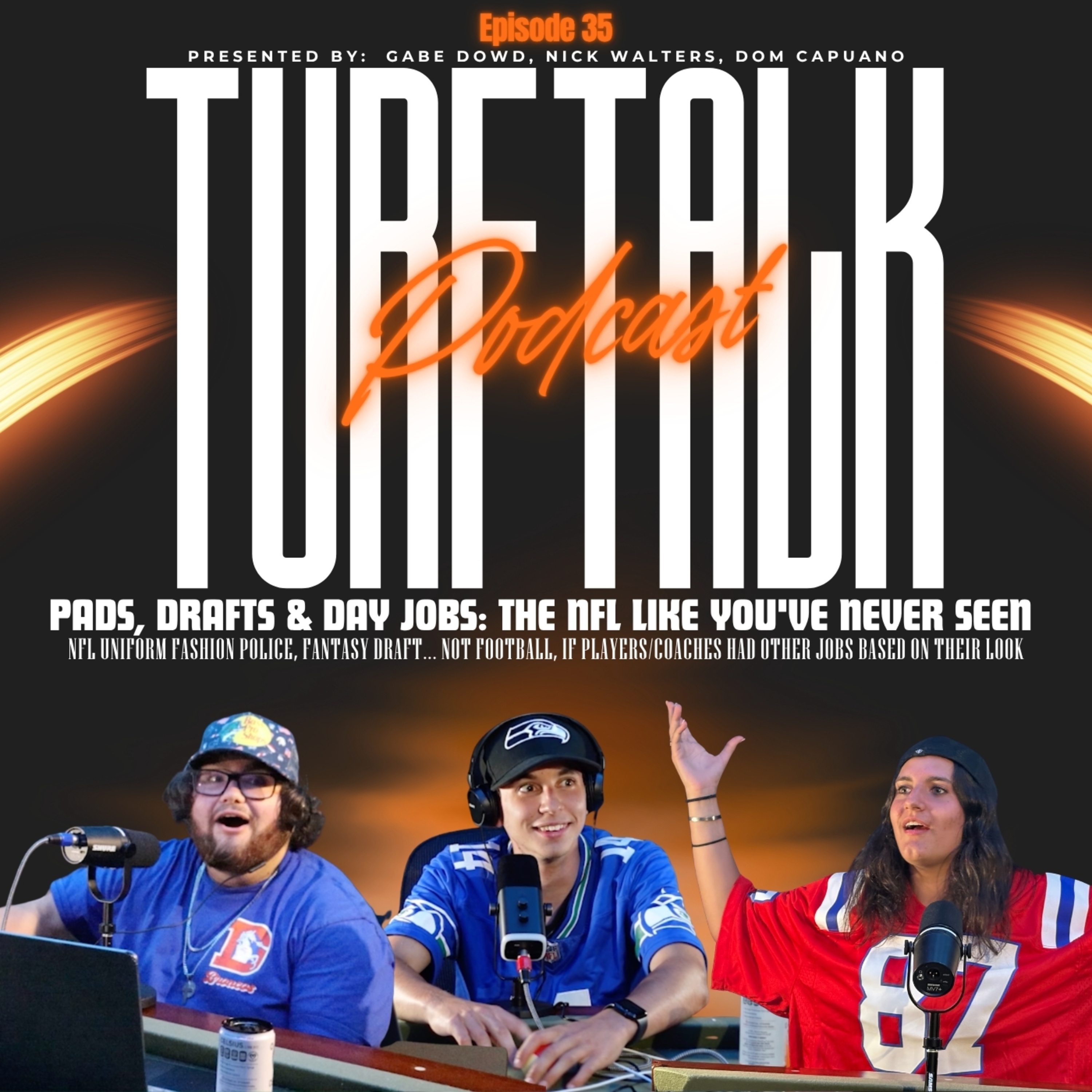 Episode 35 | Pads, Drafts & Day Jobs: The NFL Like You've Never Seen episode artwork