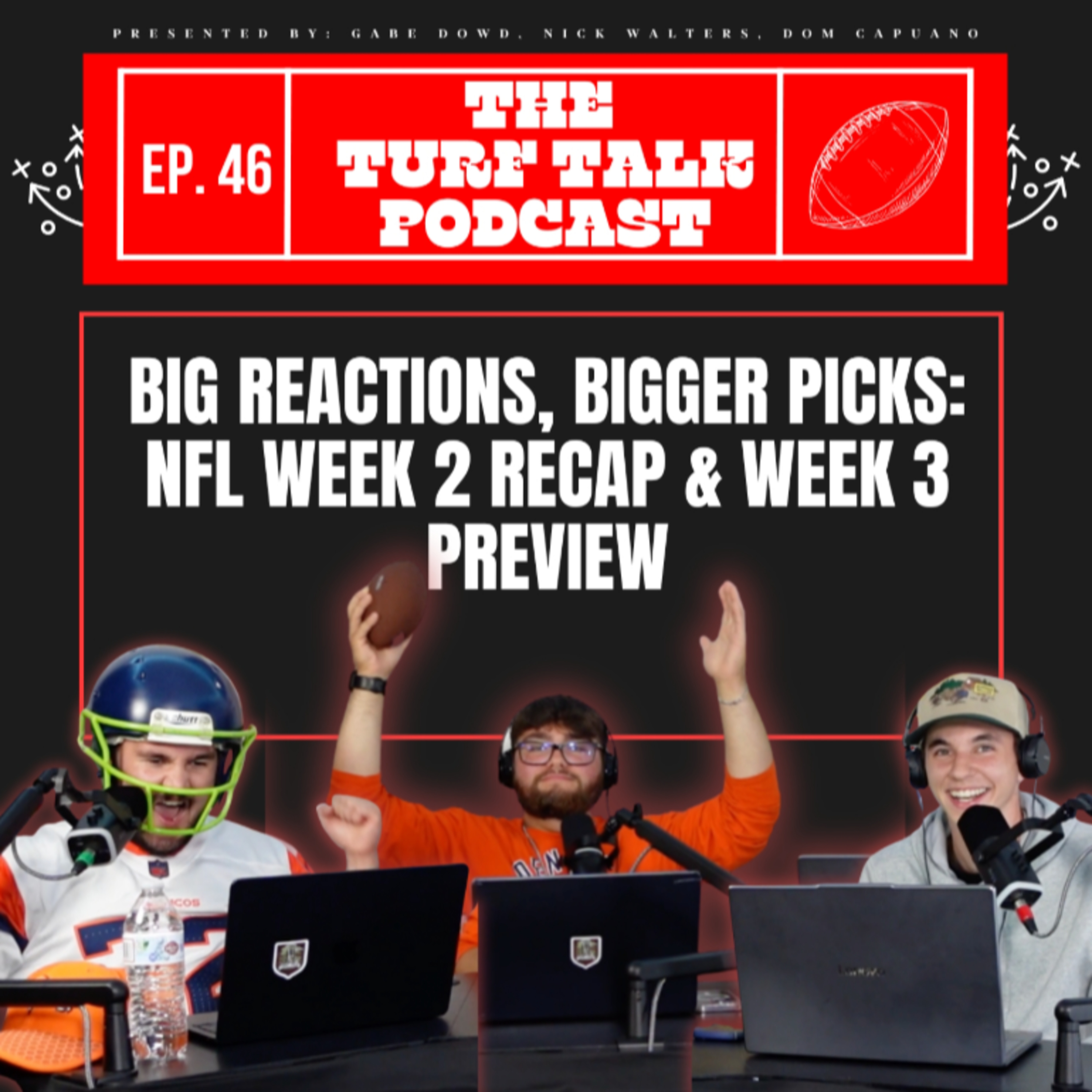 Episode 46 | Big Reactions, Bigger Picks: NFL Week 2 Recap & Week 3 Preview episode artwork