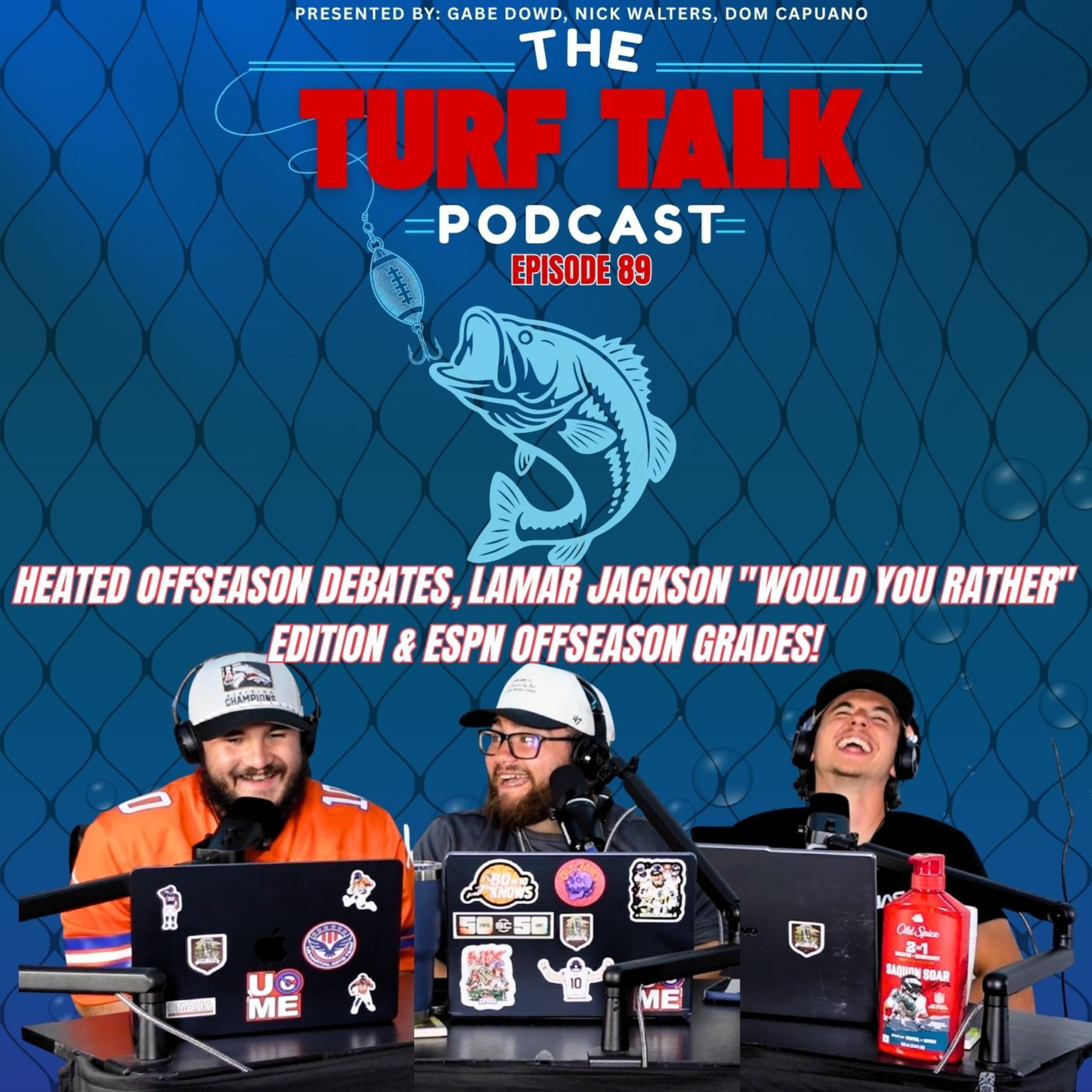 Episode 89 | HEATED OFFSEASON DEBATES, LAMAR JACKSON "WOULD YOU RATHER" EDITION & ESPN OFFSEASON GRADES! episode artwork