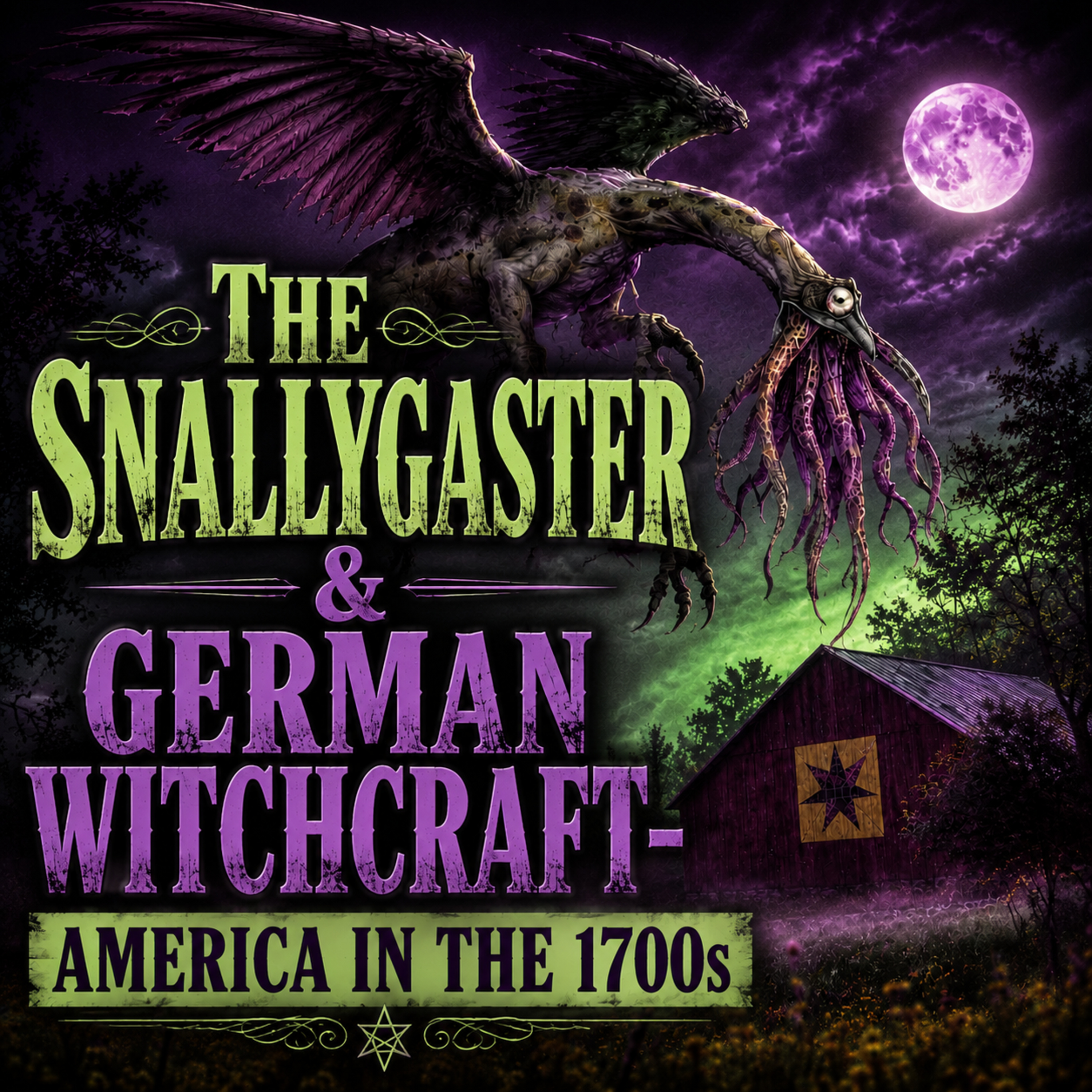 SNALLGASTER: The Winged Horror of Folklore | Scary Bedtime Stories