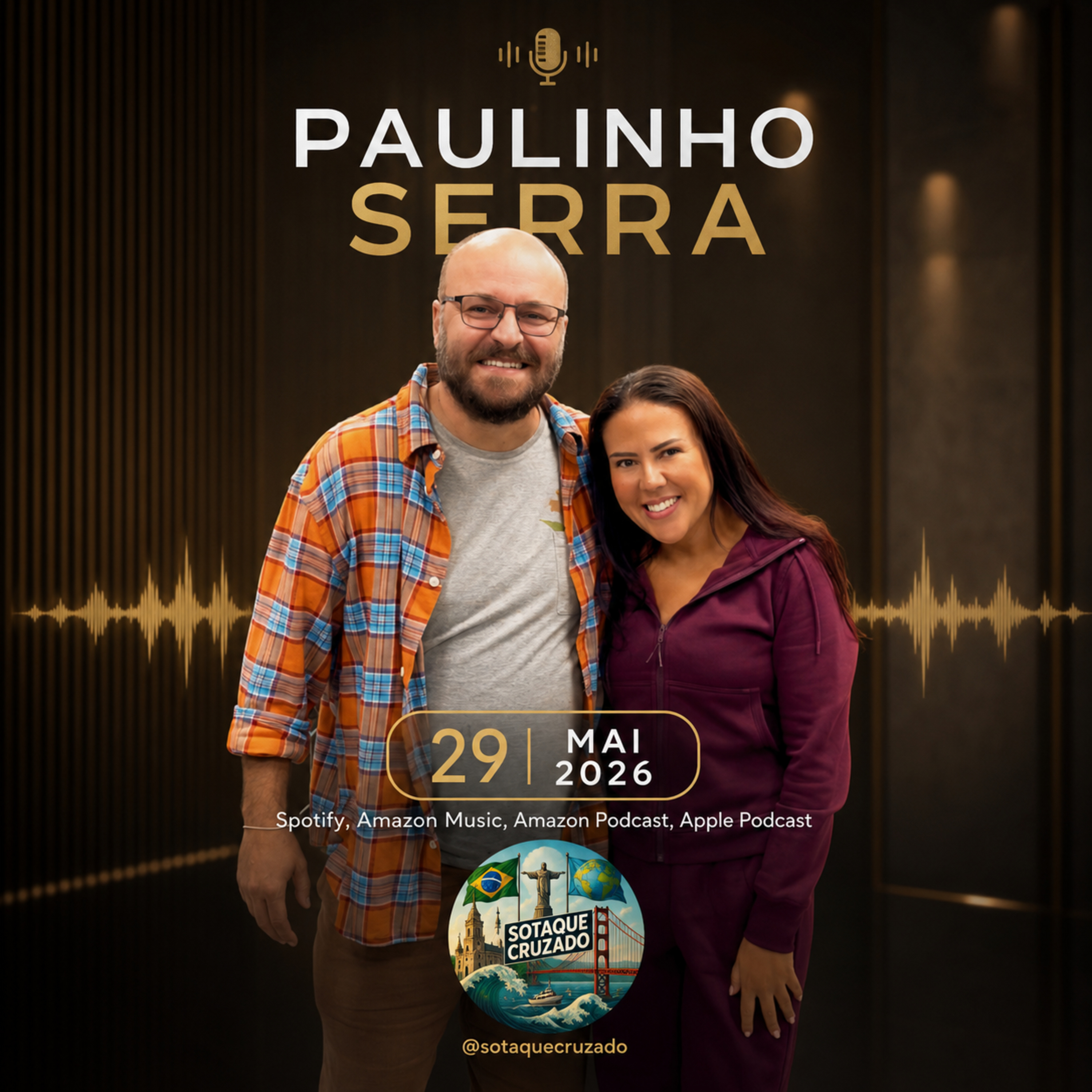 Paulinho Serra no Sotaque Cruzado direto do estúdio do Errejota Podcast no Rio. episode artwork