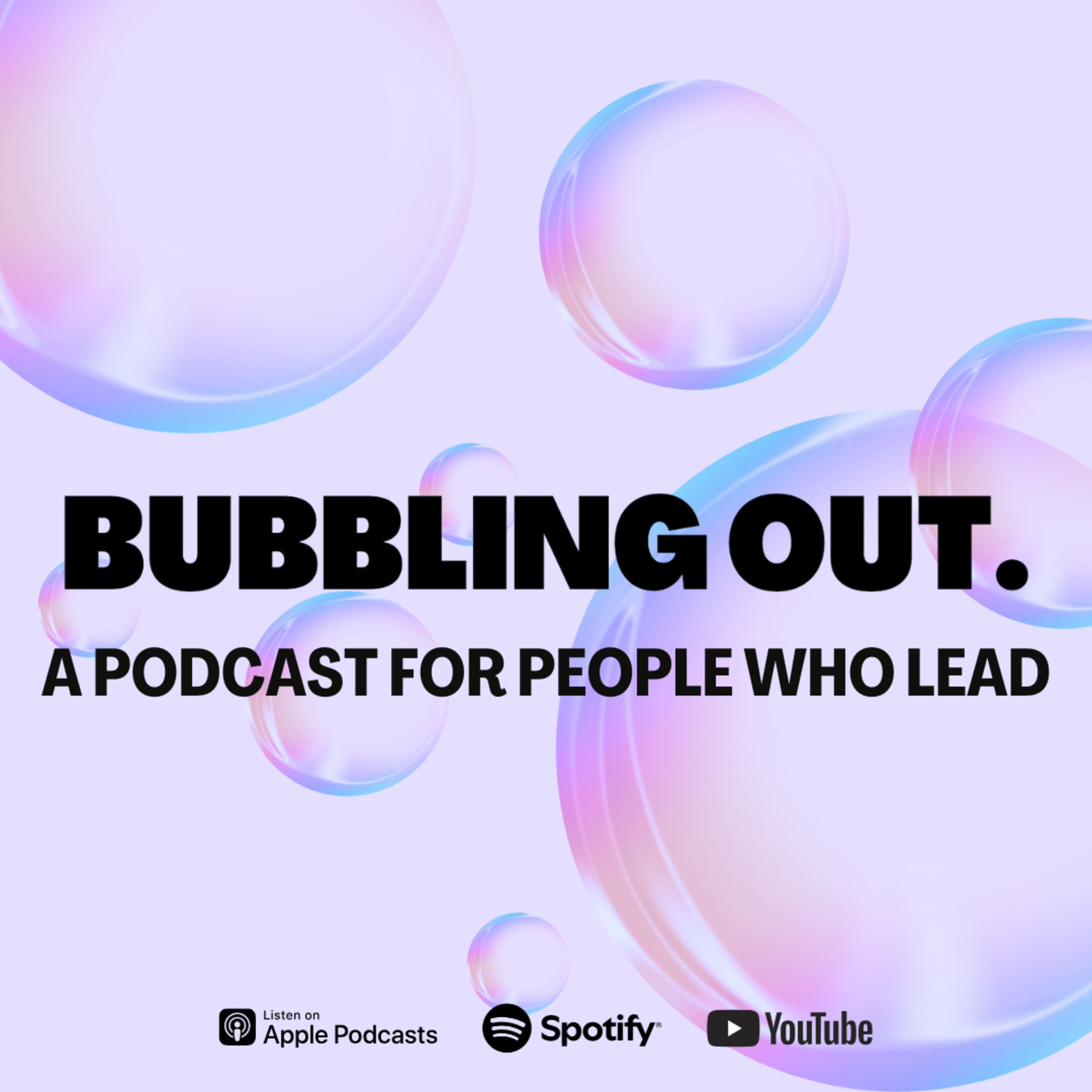 Bubbling Out.