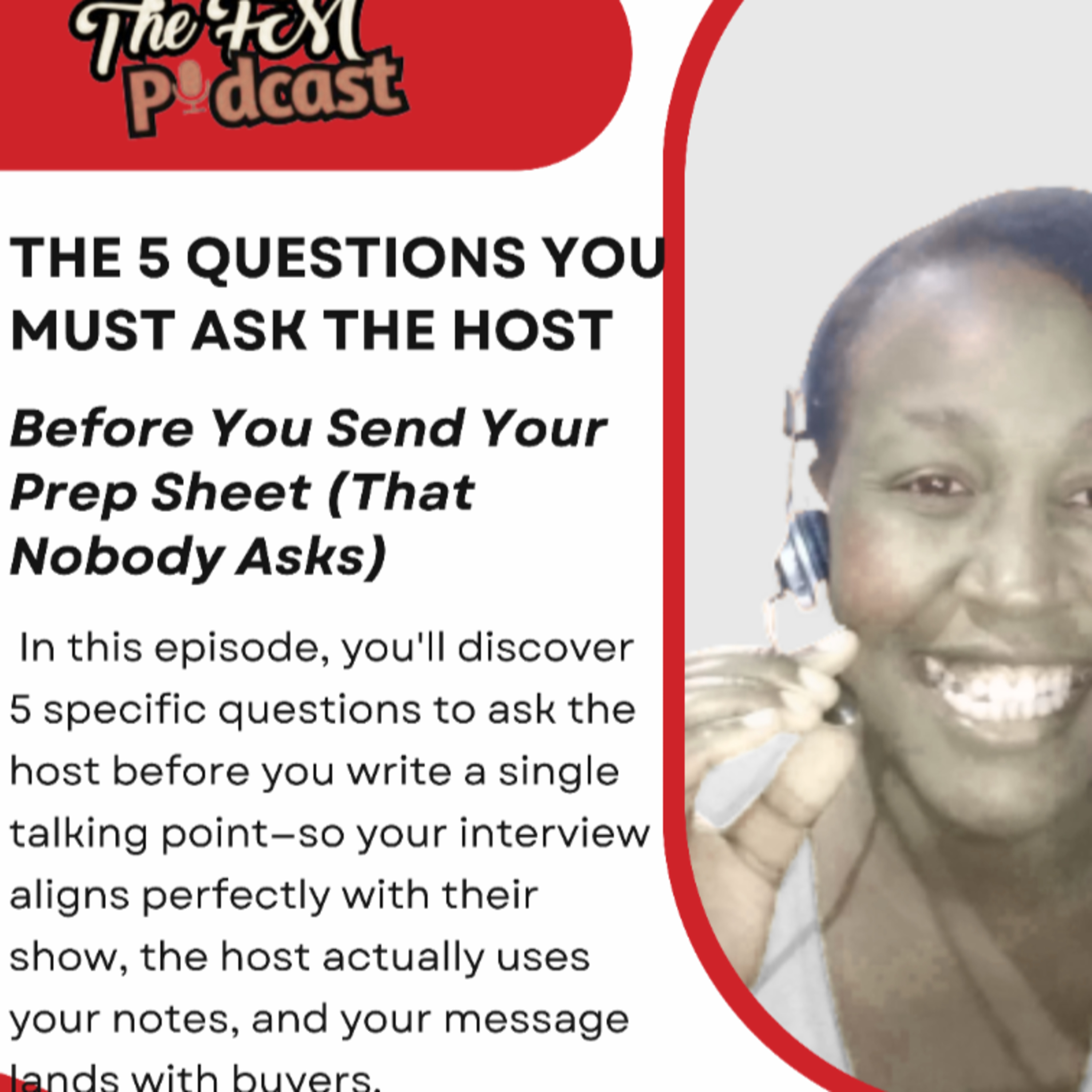 The 5 Questions You Must Ask the Host Before You Send Your Prep Sheet (That Nobody Asks) episode artwork