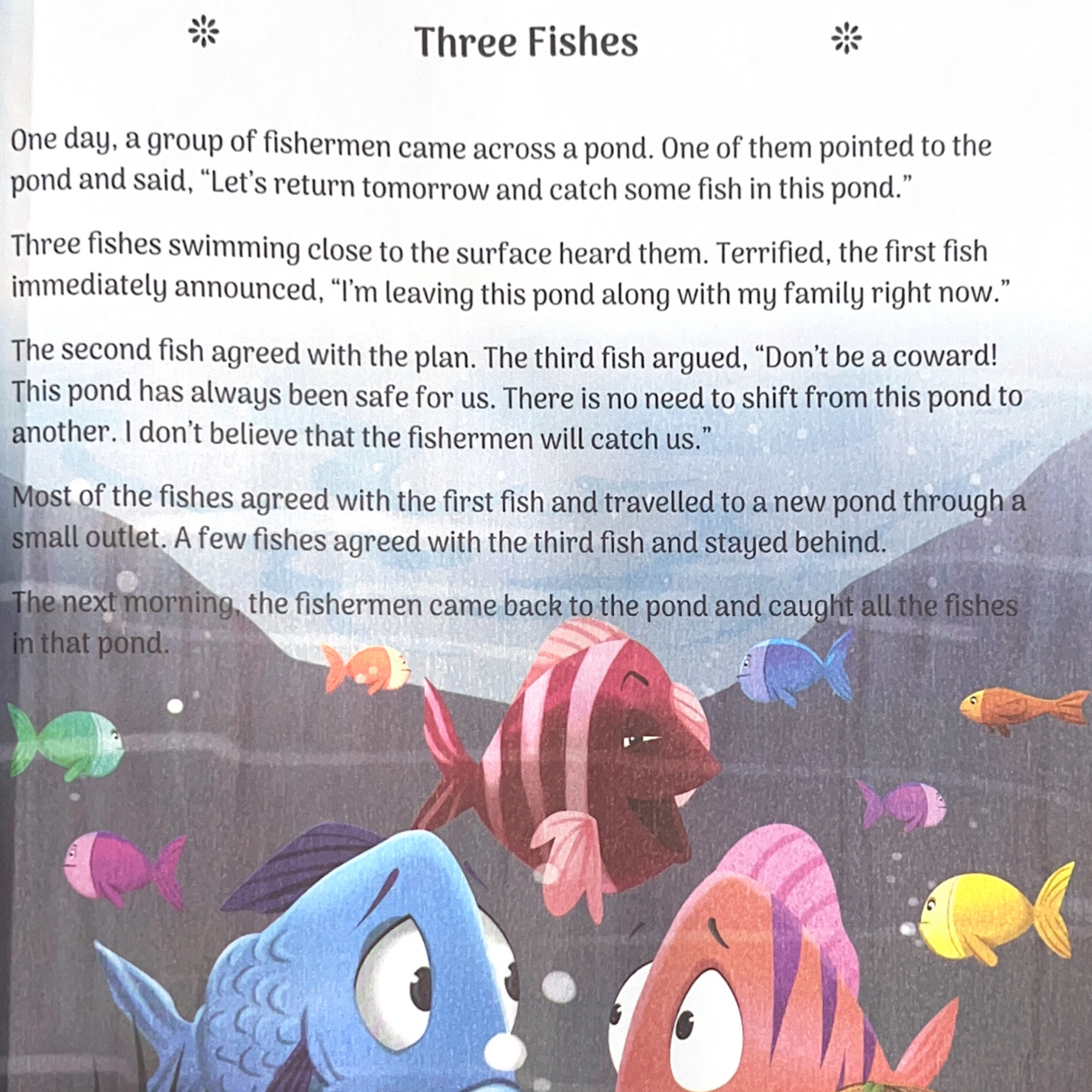 Three Fishes episode artwork