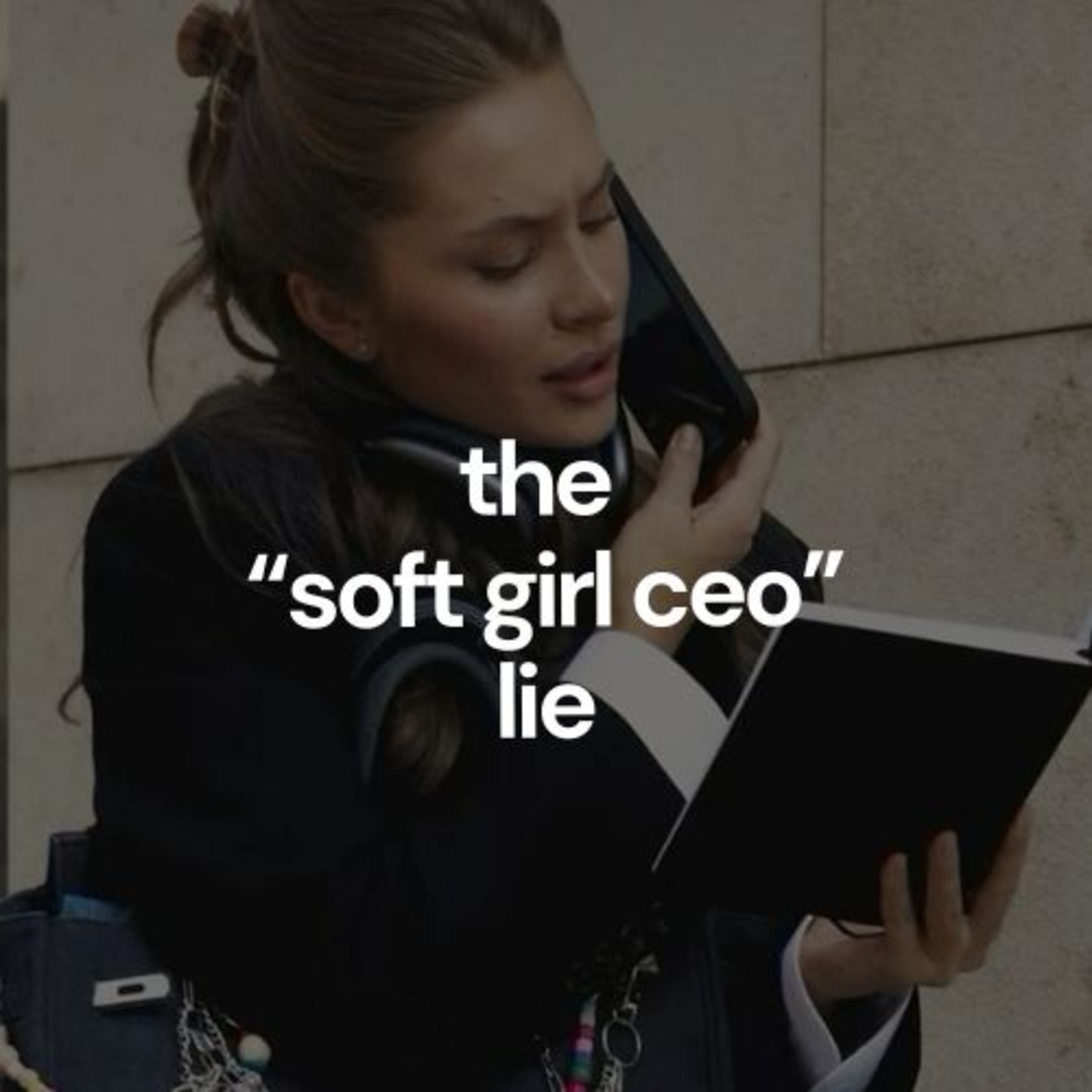 The Lie We Are Being Told About 