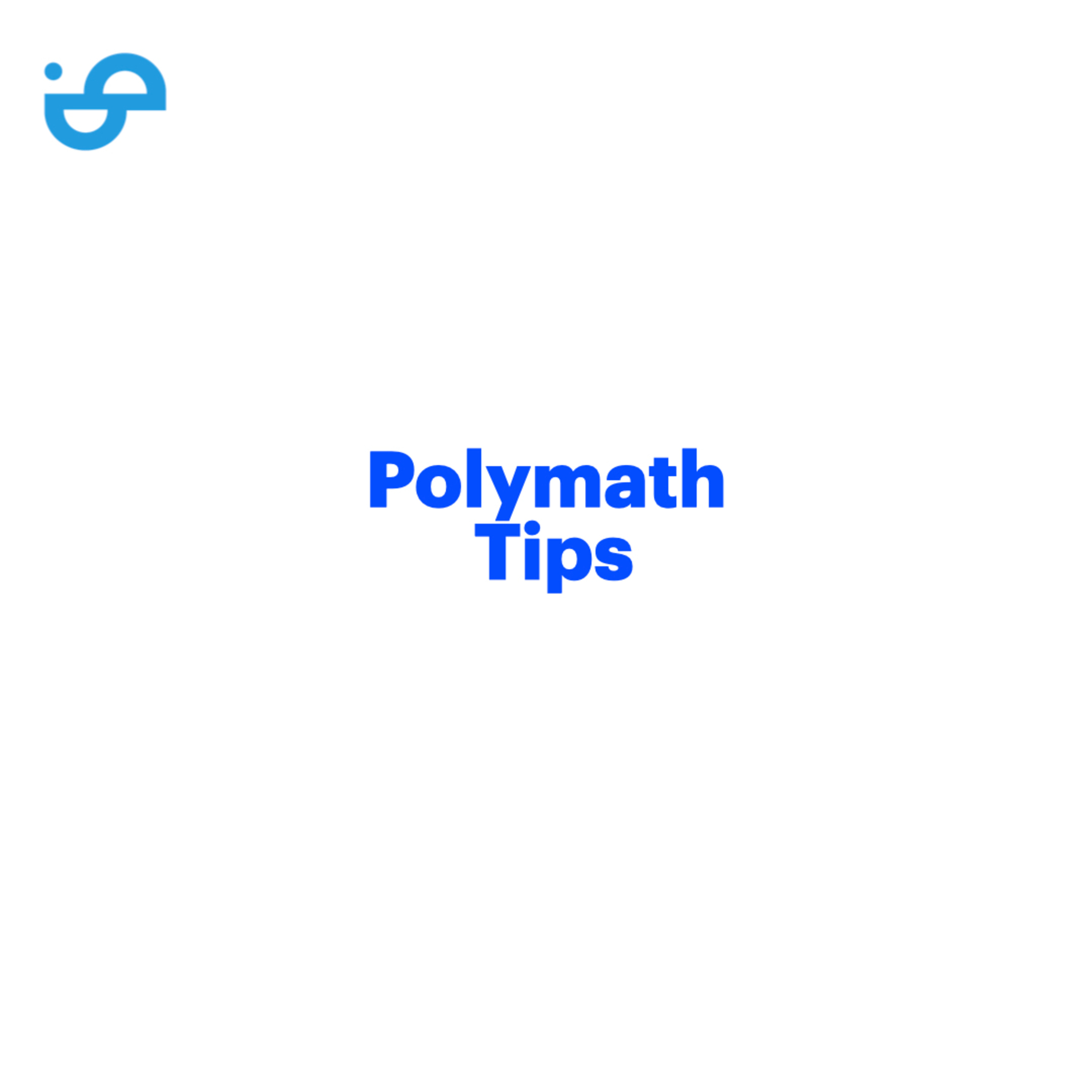 Polymath Tips: La ciudad también diseña nuestra forma de trabajo episode artwork