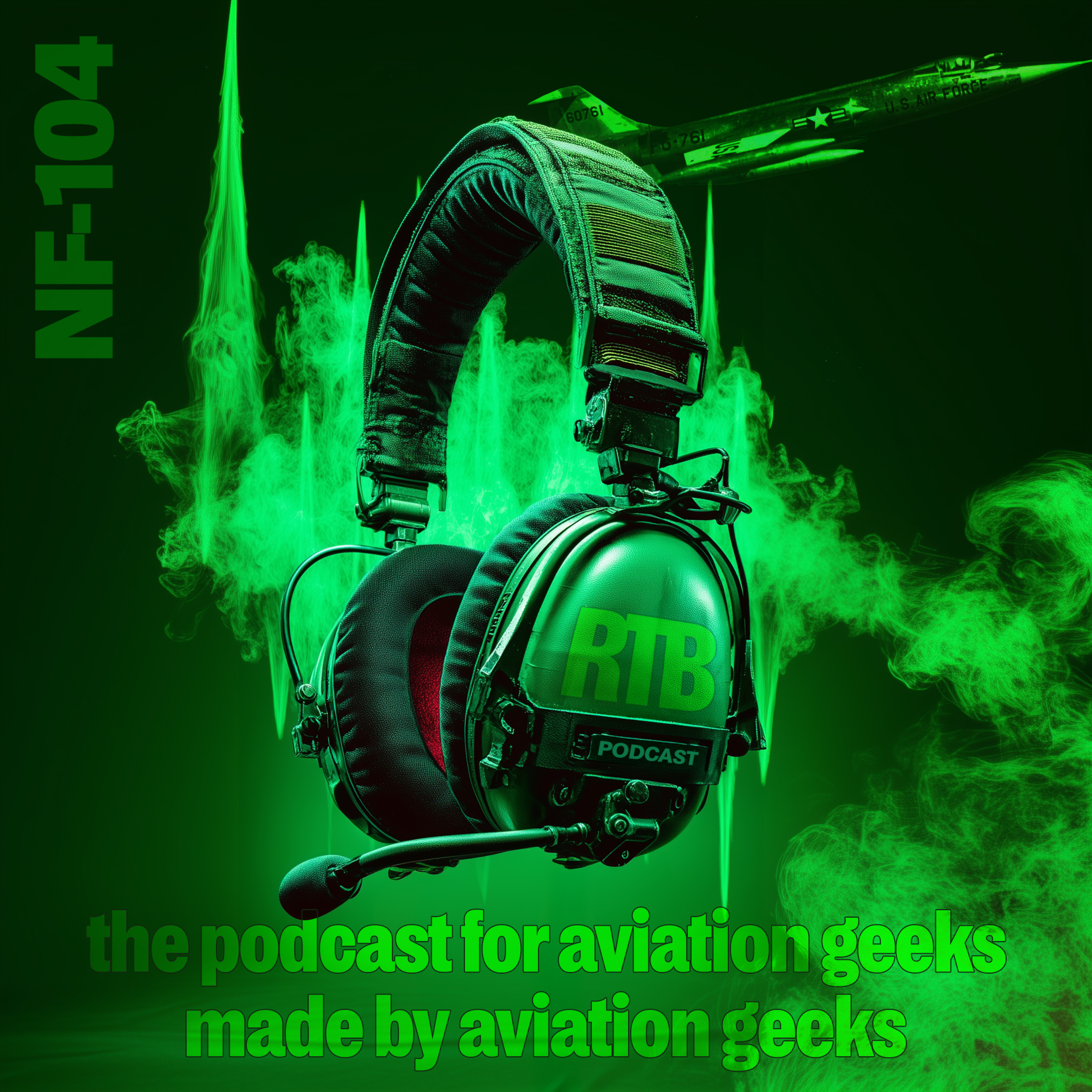NF-104, the Starfighter used to train astronauts episode artwork