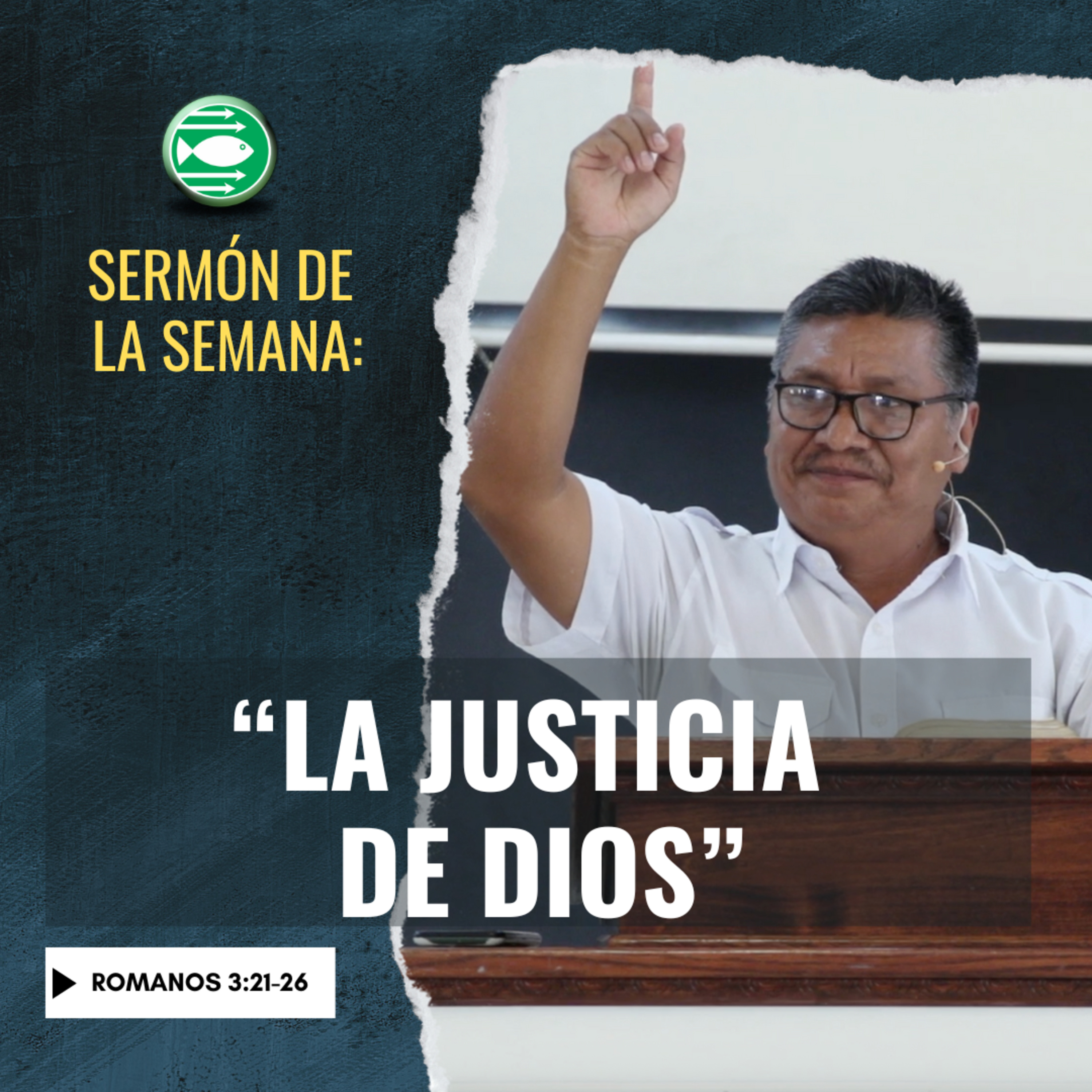 Sermón: "La justicia de Dios", basado en Romanos 3:21-26 episode artwork