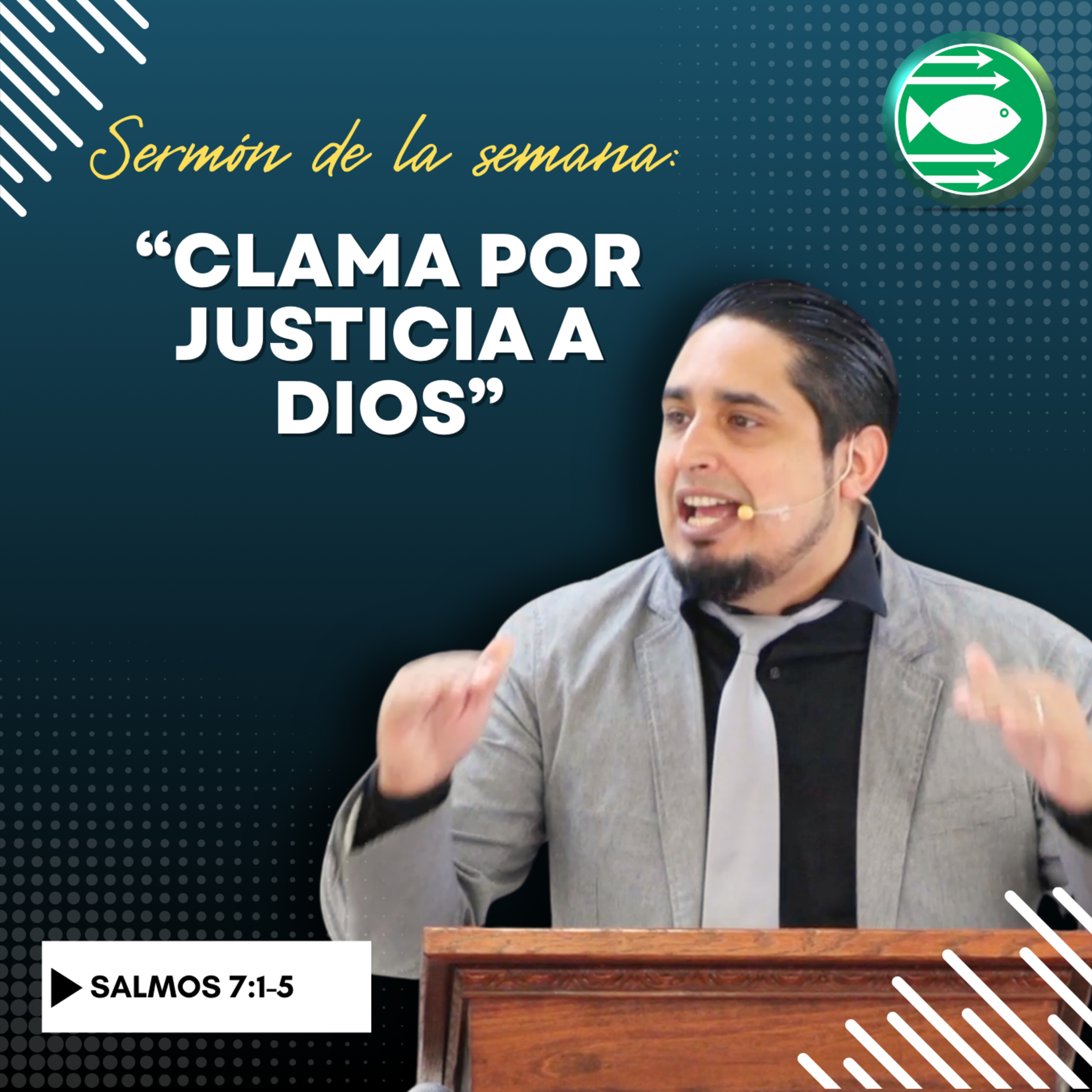 Sermón: "Clama por justicia a Dios", basado en Salmos 7:1-5. episode artwork