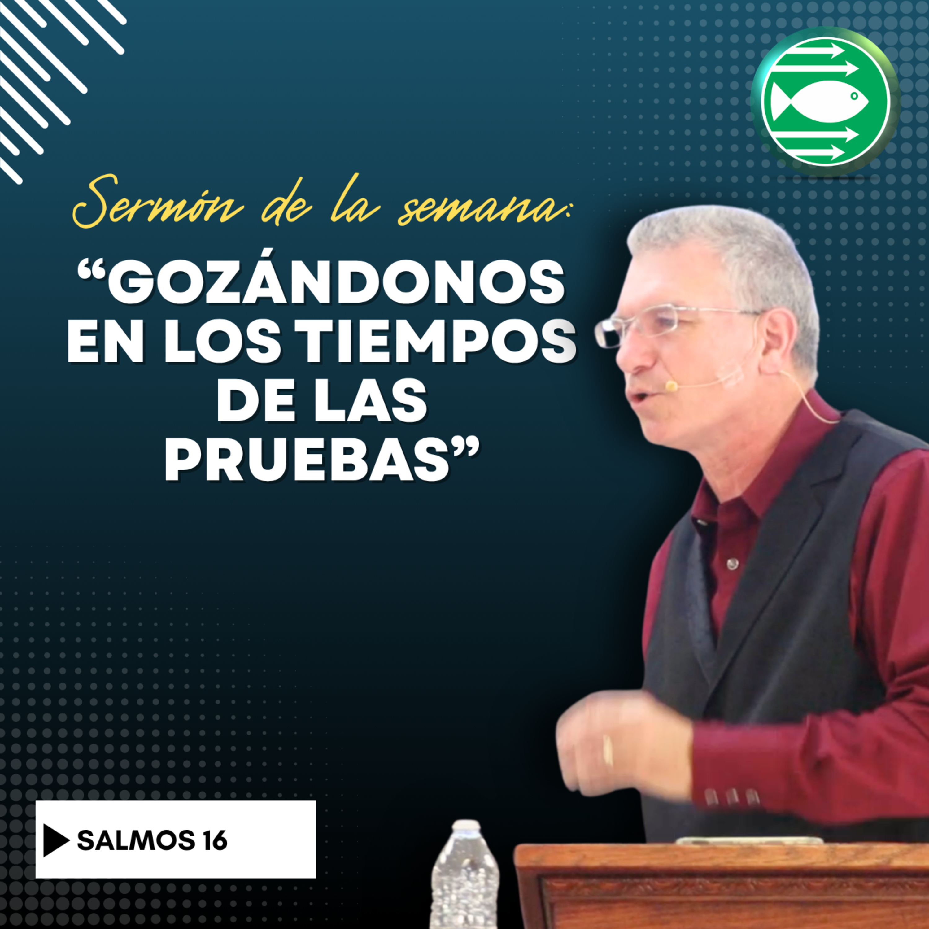 Sermón: "Gozándonos en los tiempos de las pruebas", basado en Salmos 16 episode artwork