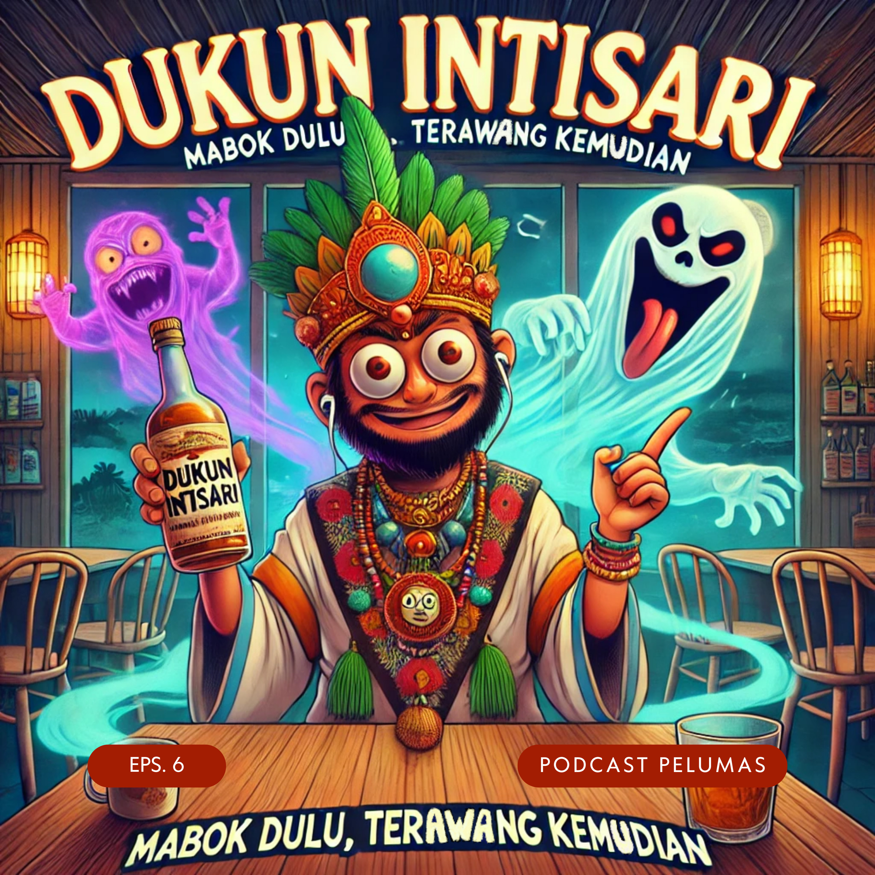 Dukun Intisari: Mabok Dulu, Terawang Kemudian episode artwork