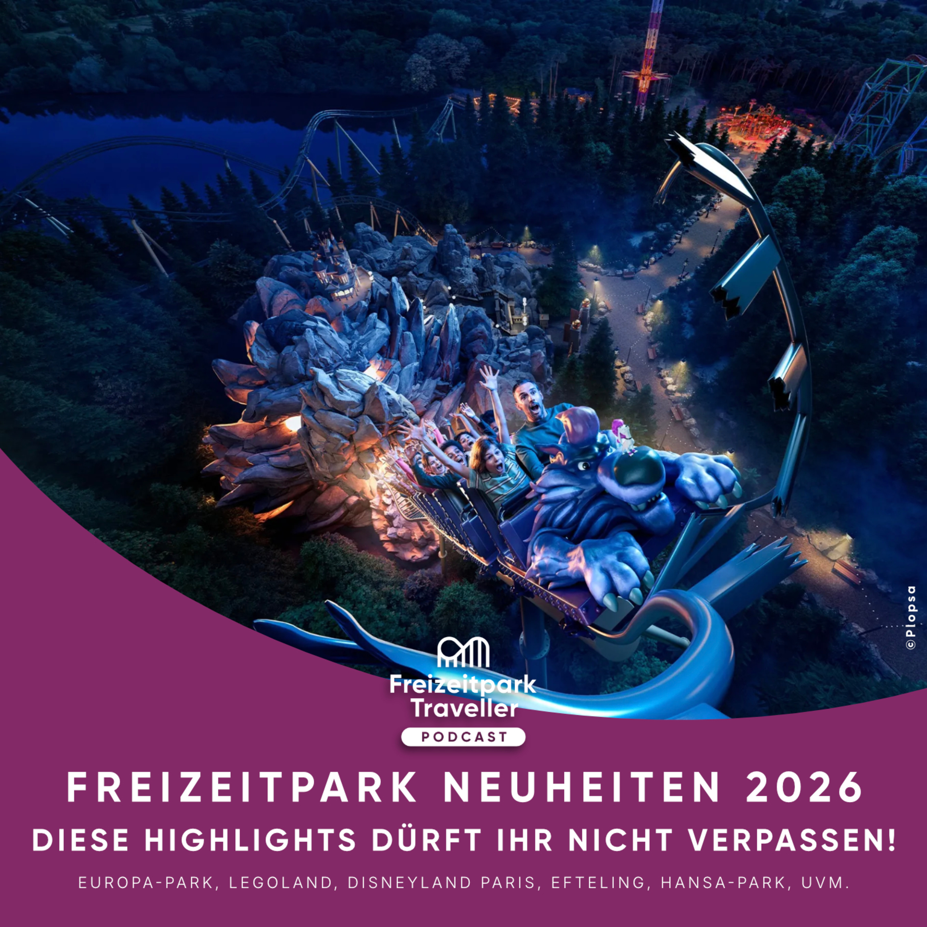 Freizeitpark Neuheiten 2026 - Das sind die Highlights!