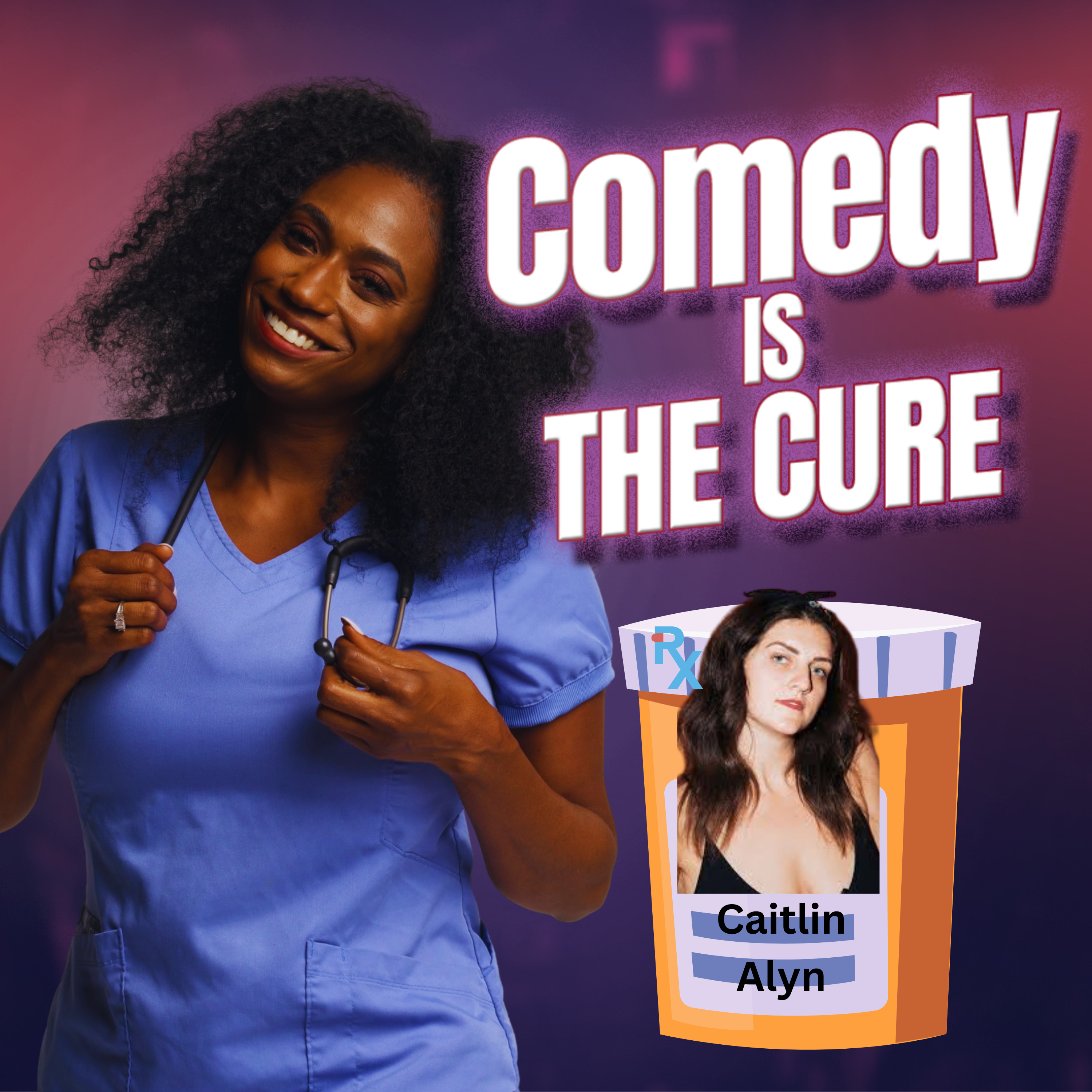 Scrolls & Stand-Up: Caitlyn Allen episode artwork