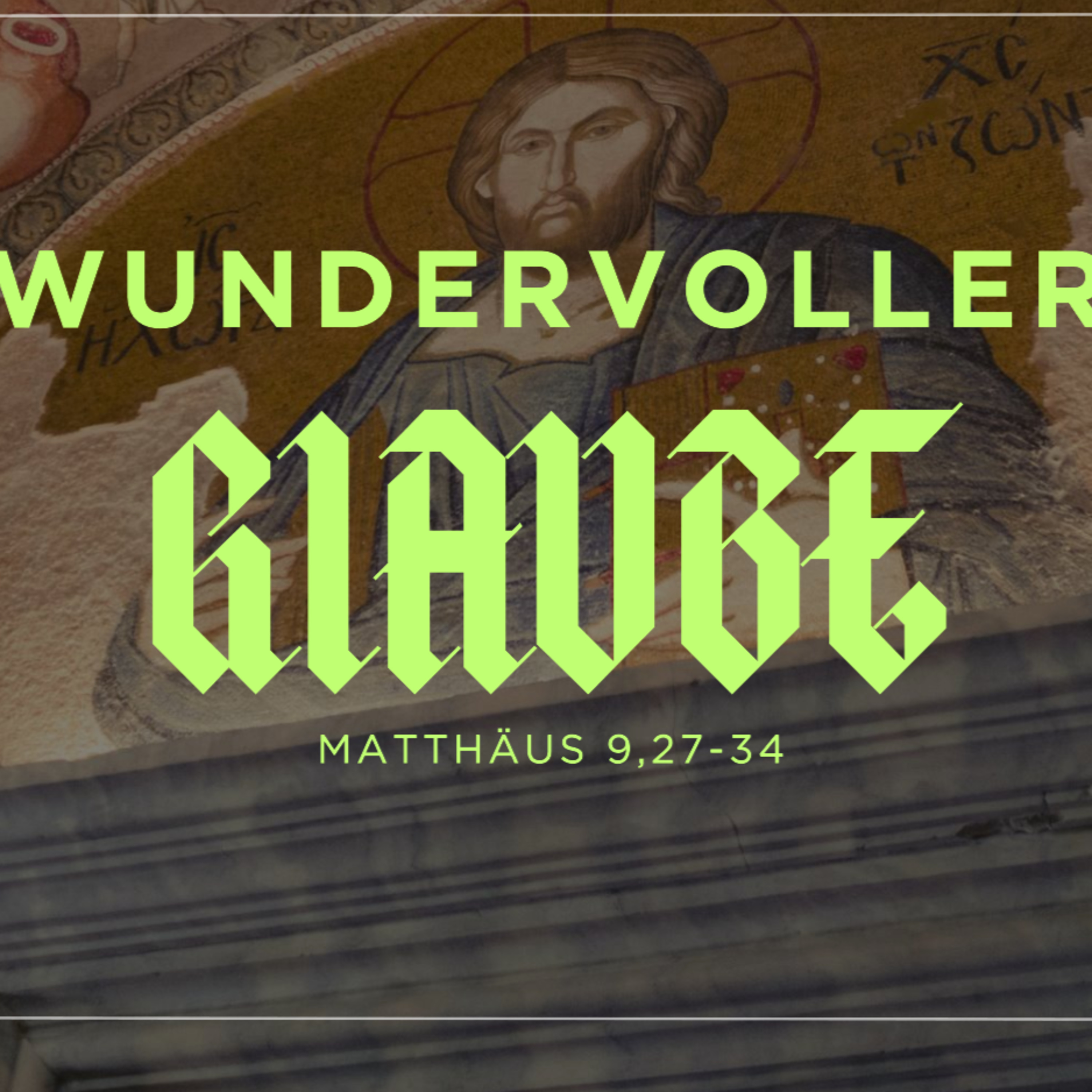 Wundervoller Glaube | Johannes Thiessen