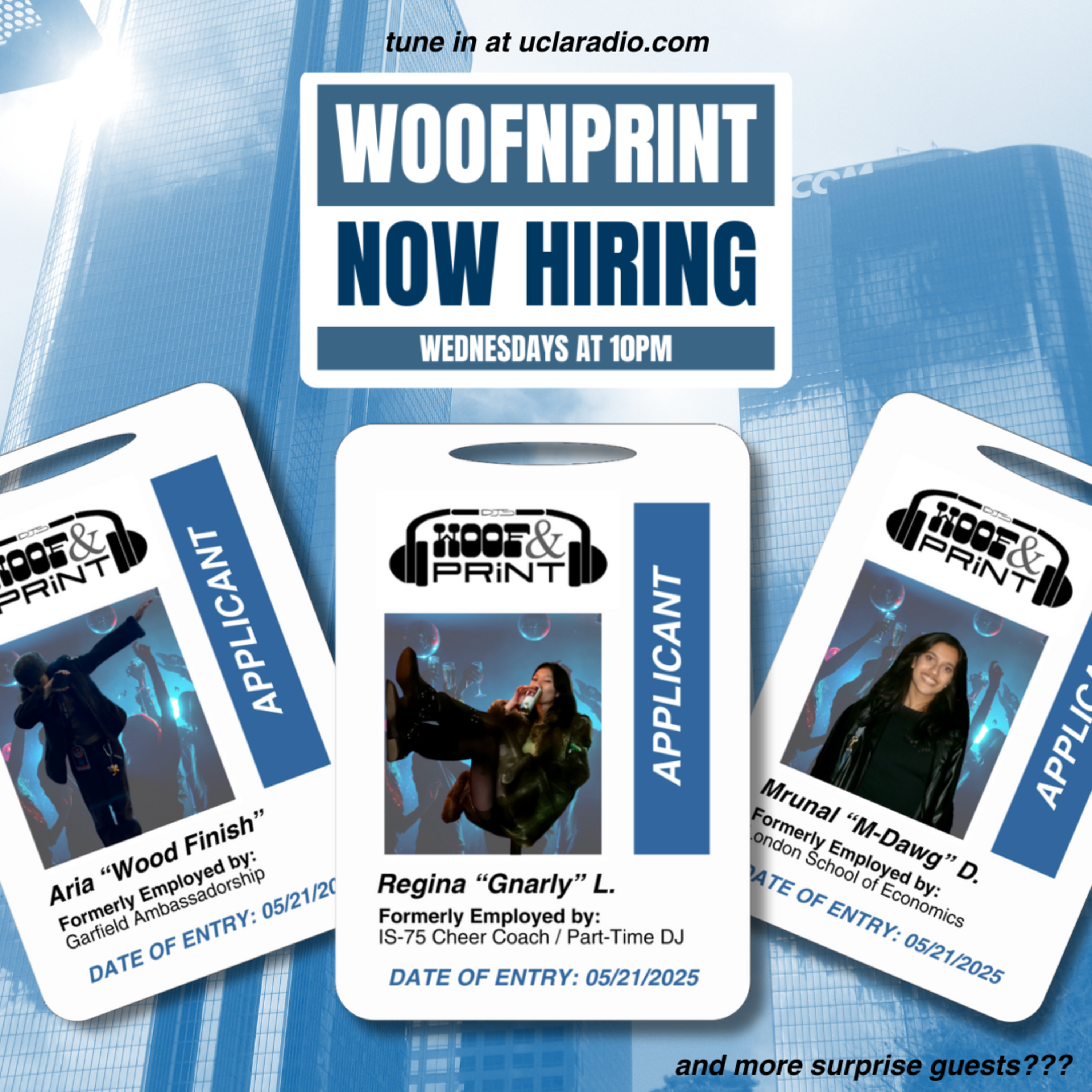 Now Hiring Episode 8: Sydney, Simone, Regina, Eli, Elias, Mrunal, and Aria episode artwork