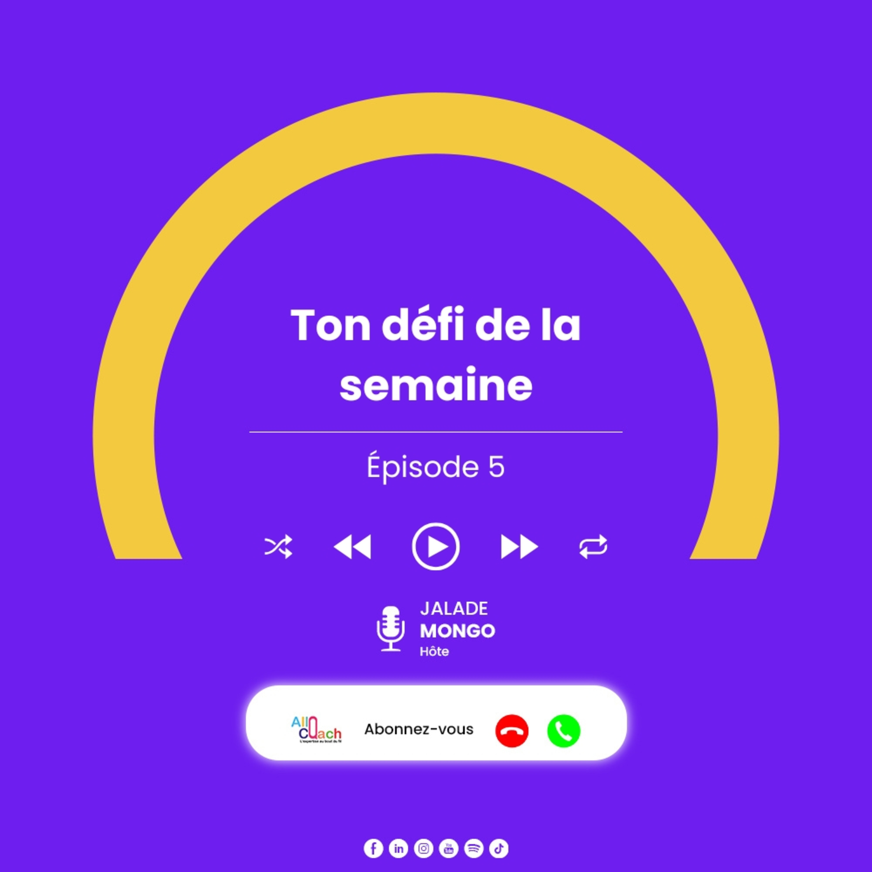 Ton défi de la semaine episode artwork