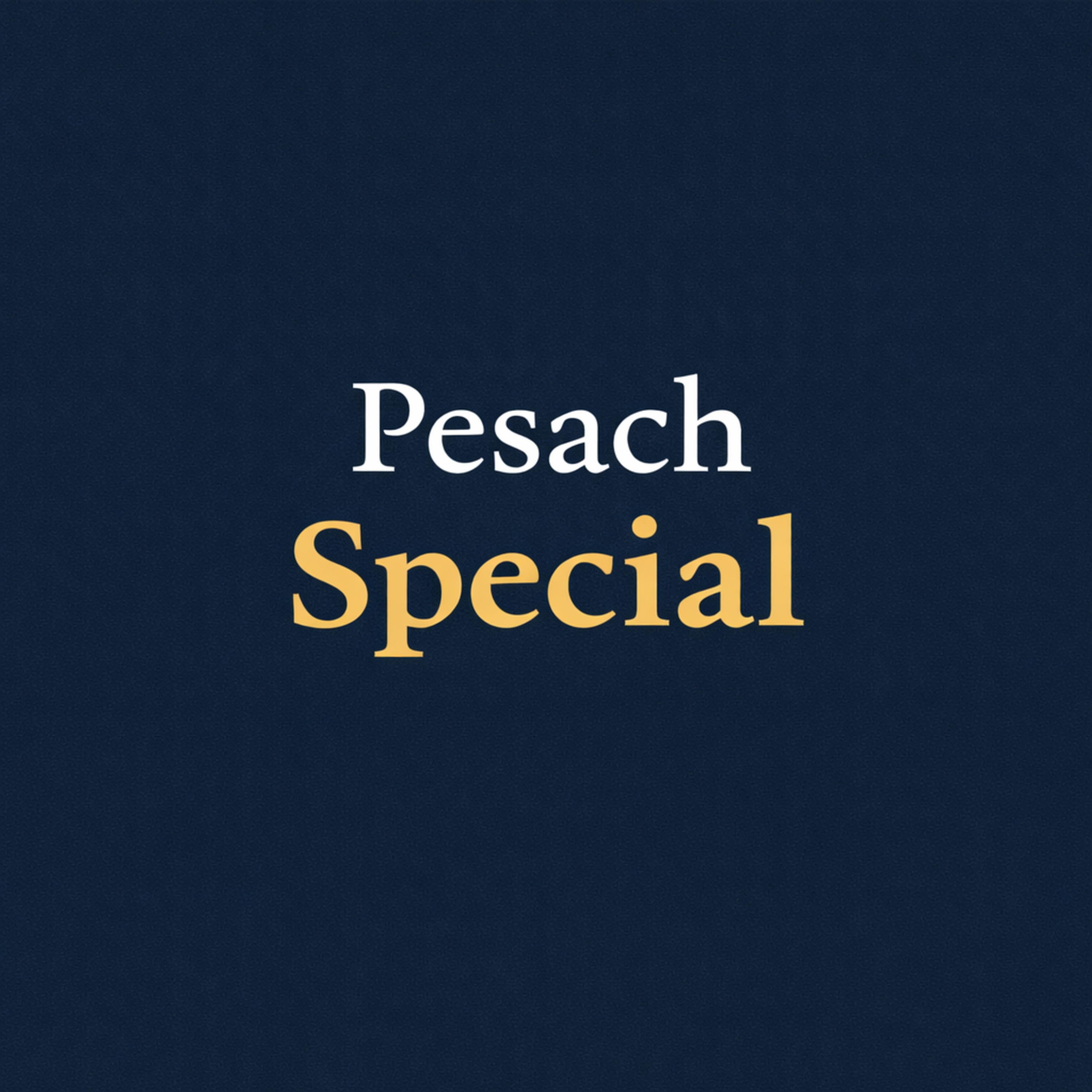 Pesach: Yaakov Wolff on Freedom, Money, and Dignity