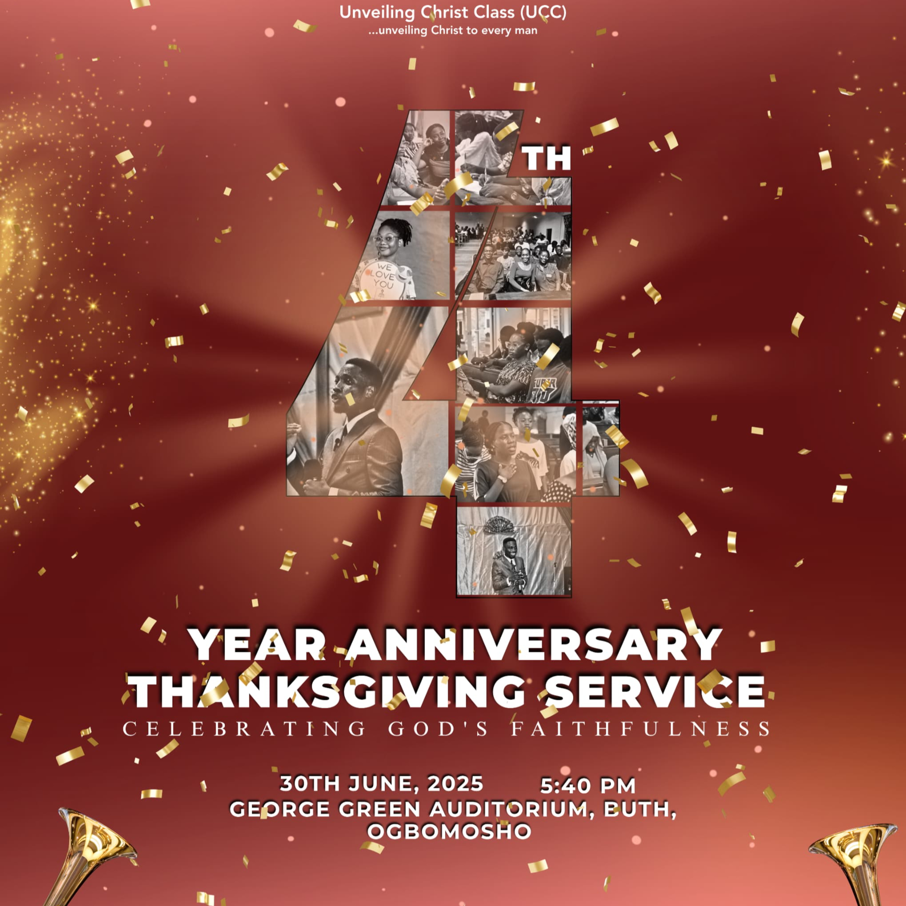4th Anniversary Service: Confidence in Purpose episode artwork