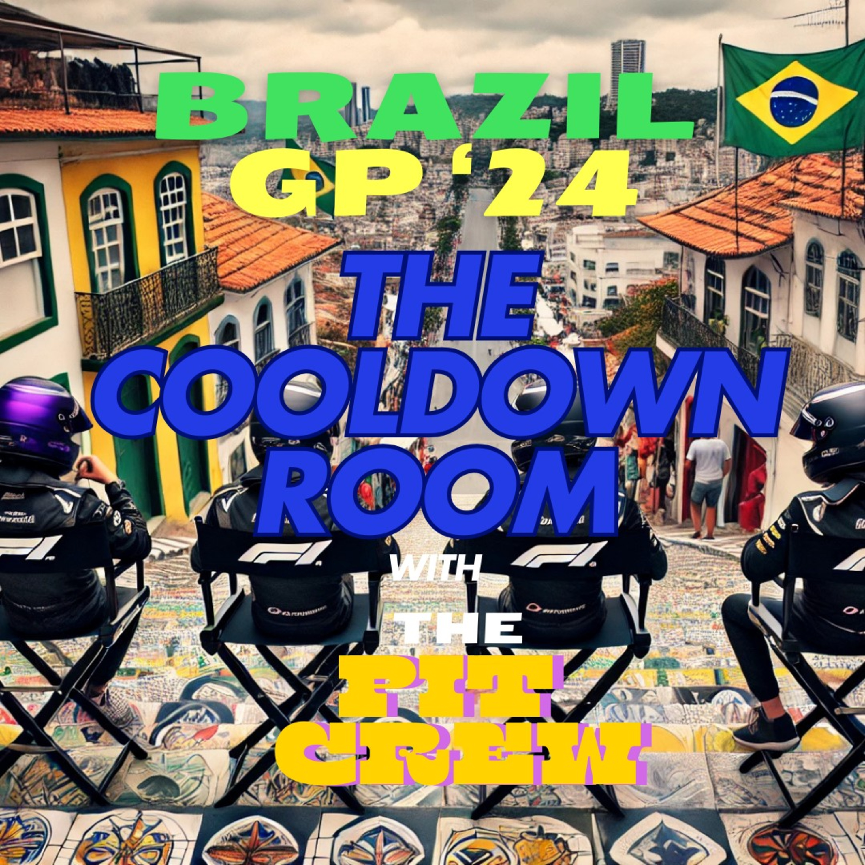 The Cooldown Room - BRAZIL F1 2024 GP Recap with the PIT CREW. Max's historic win, Alpine double podium, Stroll's a beach! episode artwork
